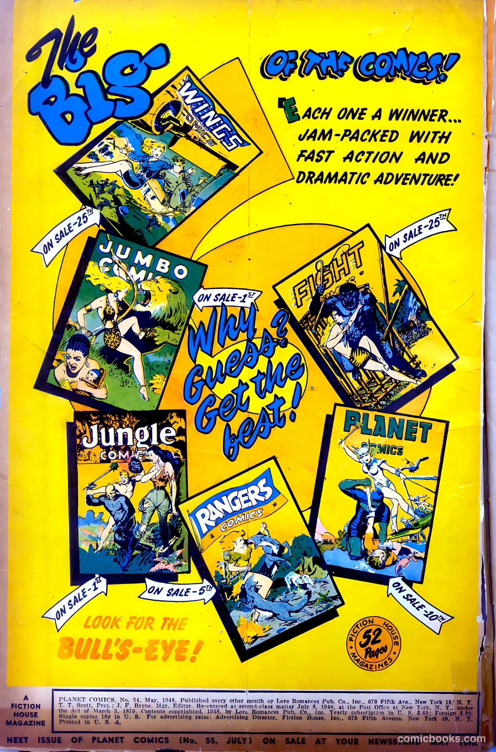 Planet Comics #54 (1948) — page 2 of 52