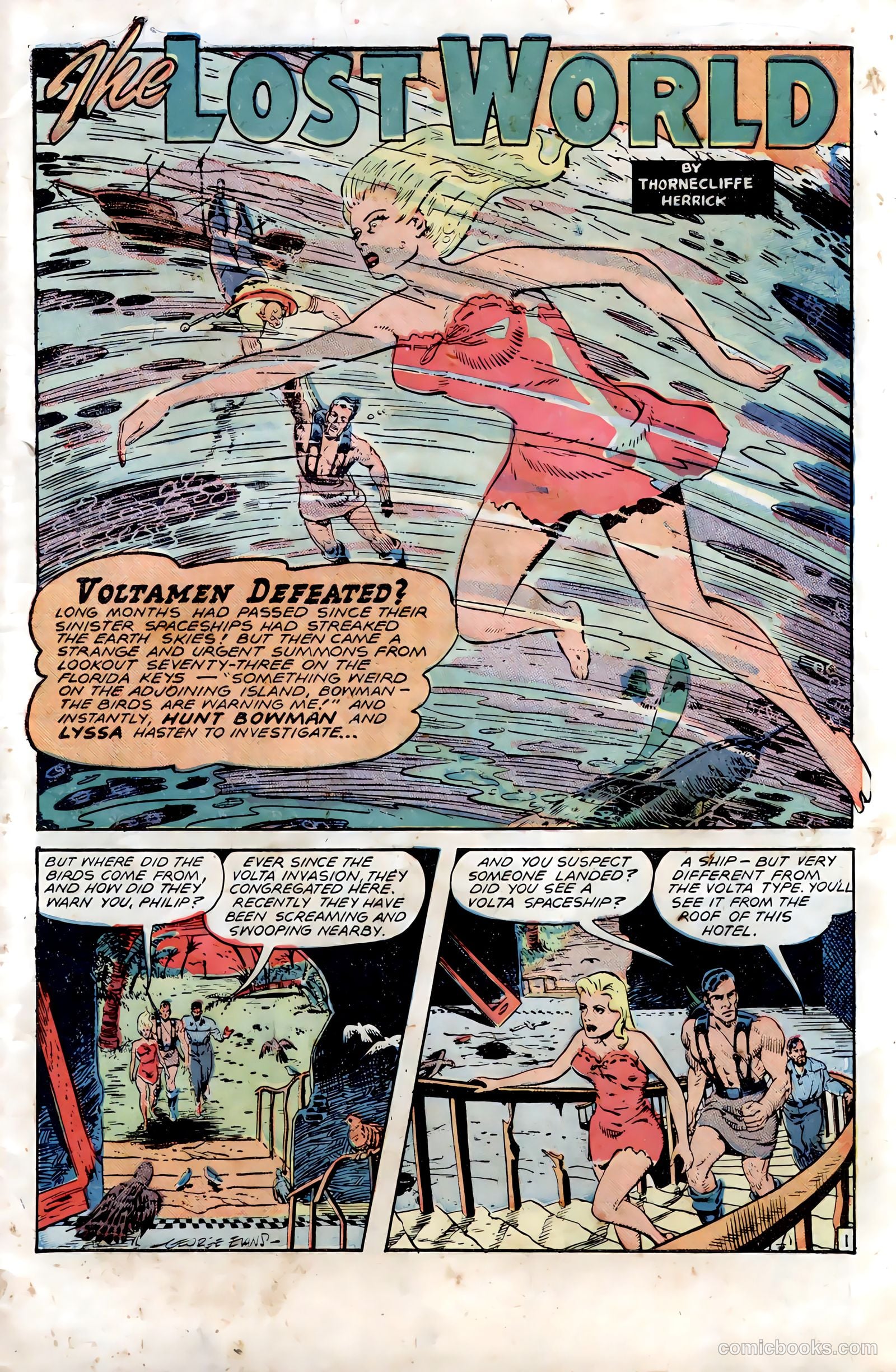 Planet Comics #54 (1948) — page 3 of 52