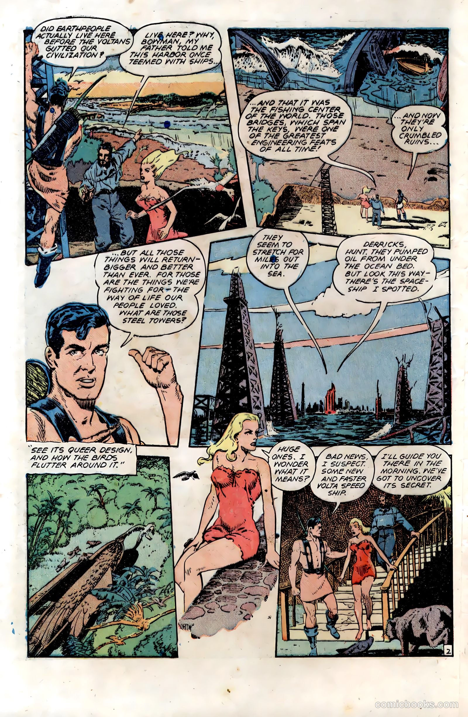 Planet Comics #54 (1948) — page 4 of 52