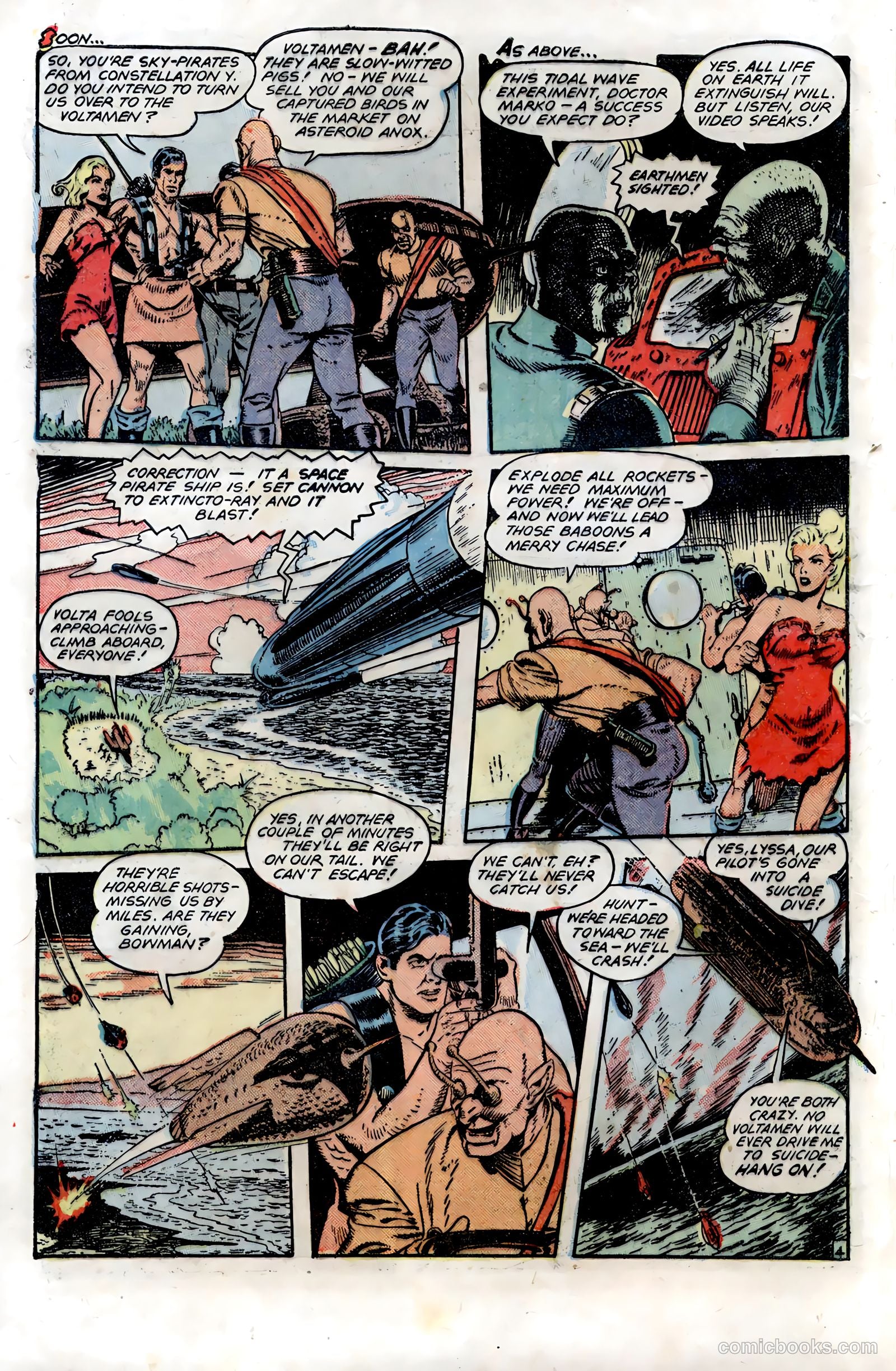 Planet Comics #54 (1948) — page 6 of 52