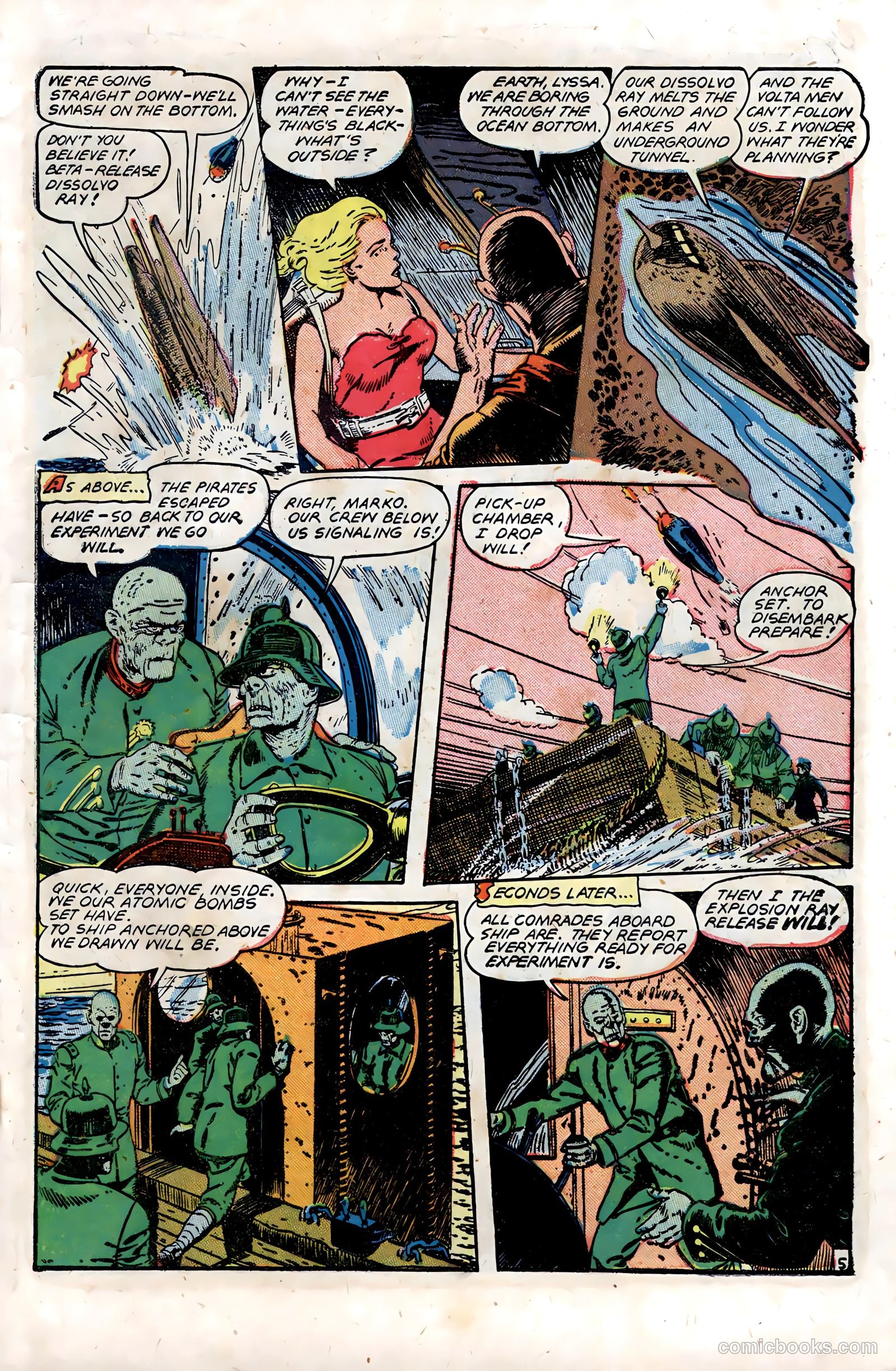 Planet Comics #54 (1948) — page 7 of 52