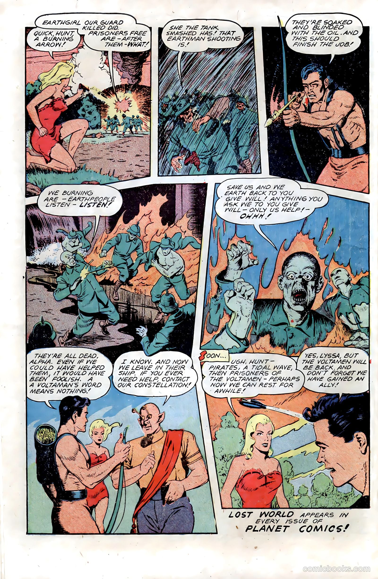 Planet Comics #54 (1948) — page 12 of 52