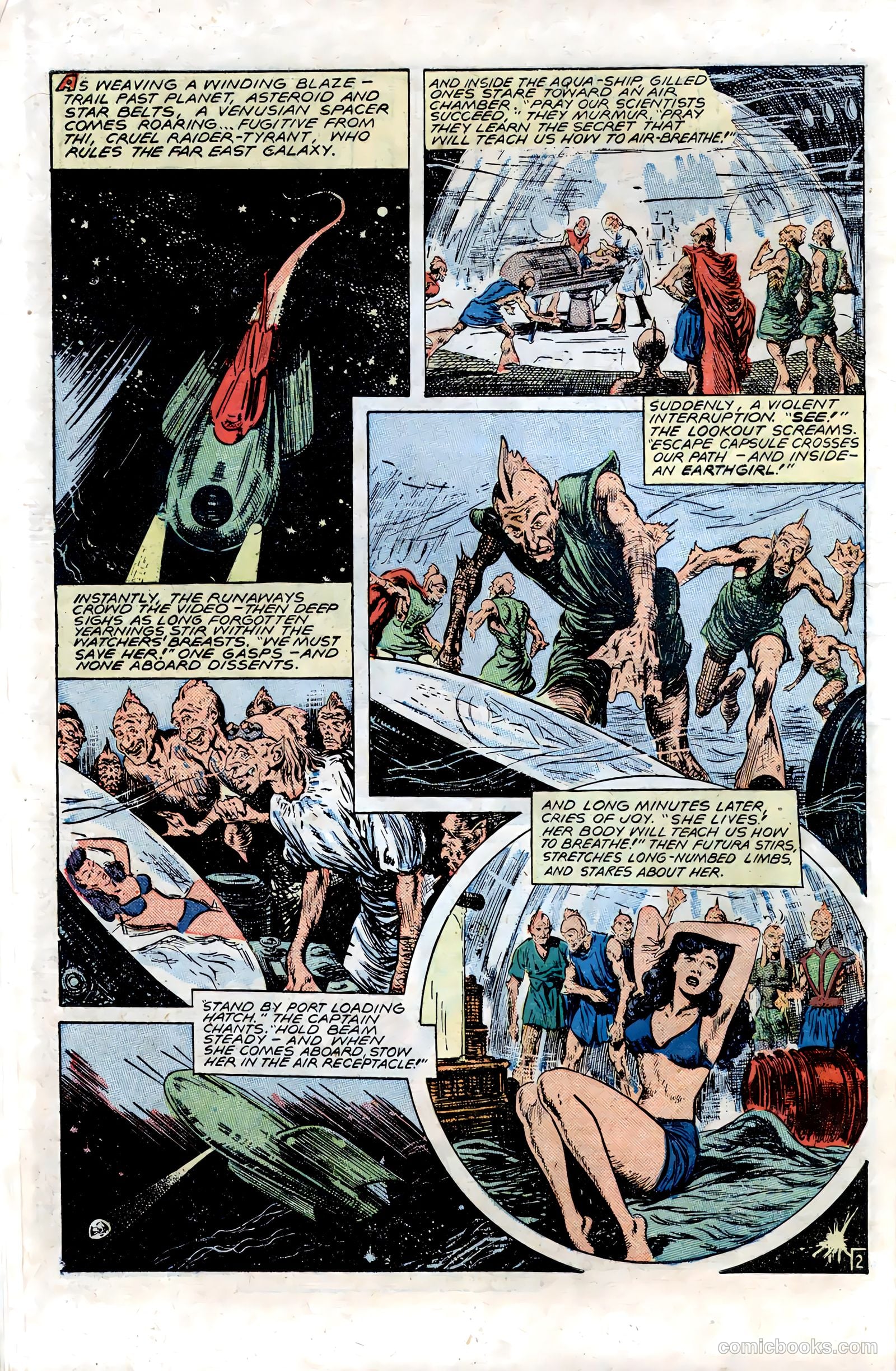 Planet Comics #54 (1948) — page 14 of 52