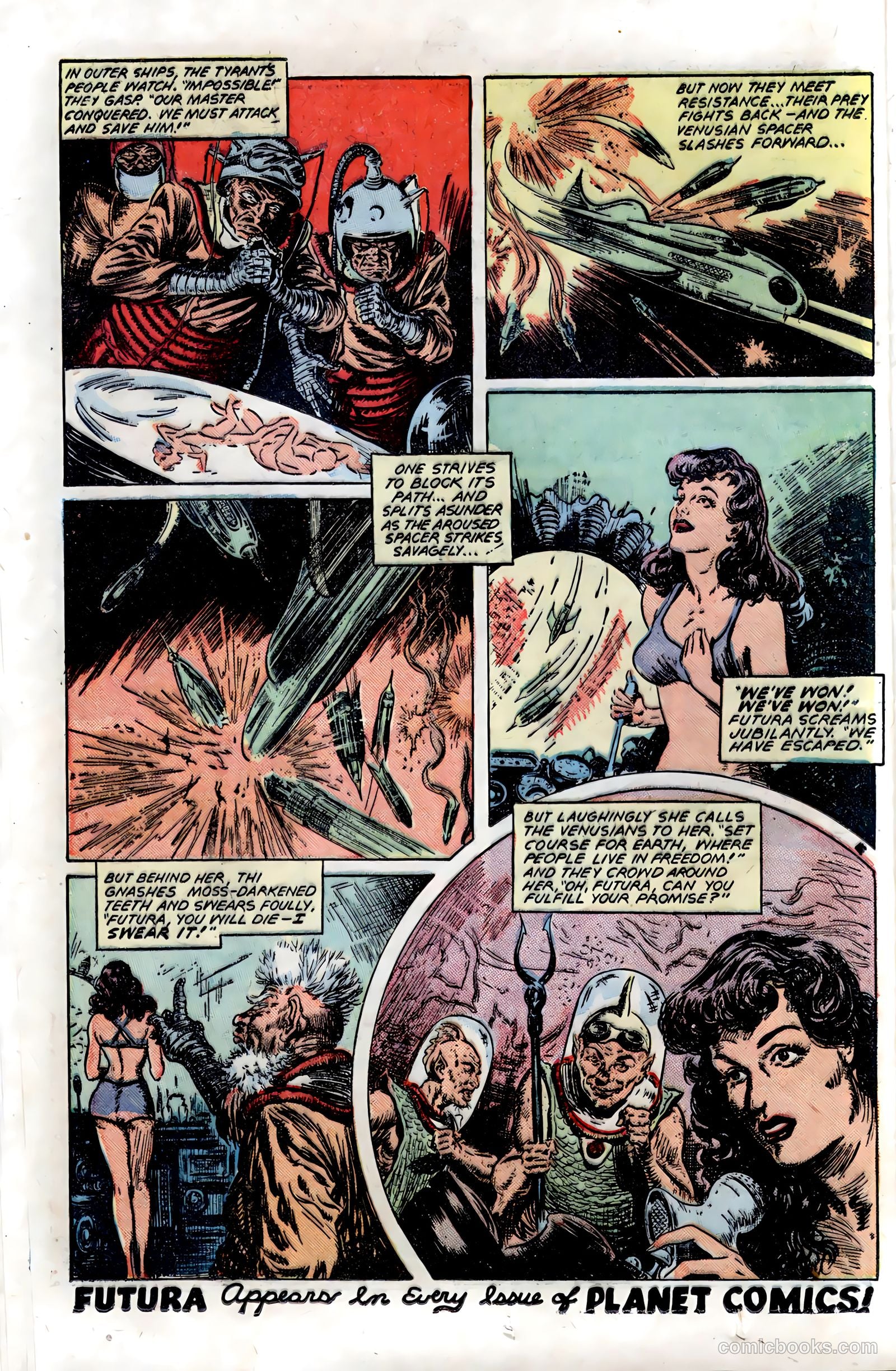Planet Comics #54 (1948) — page 18 of 52
