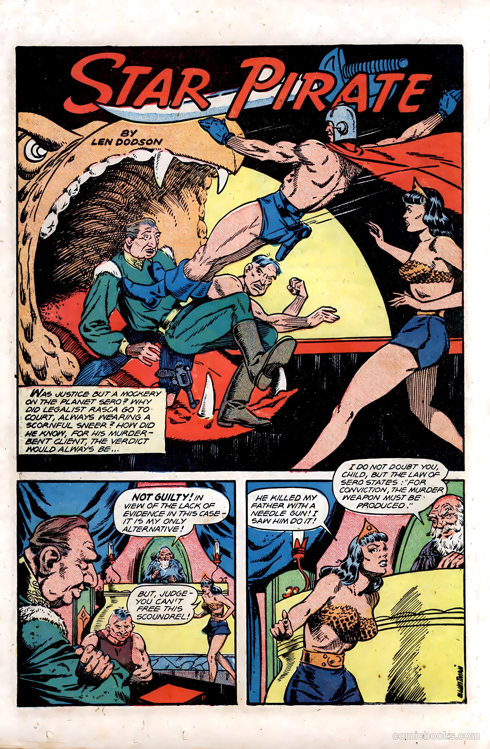 Planet Comics #54 (1948) — page 34 of 52