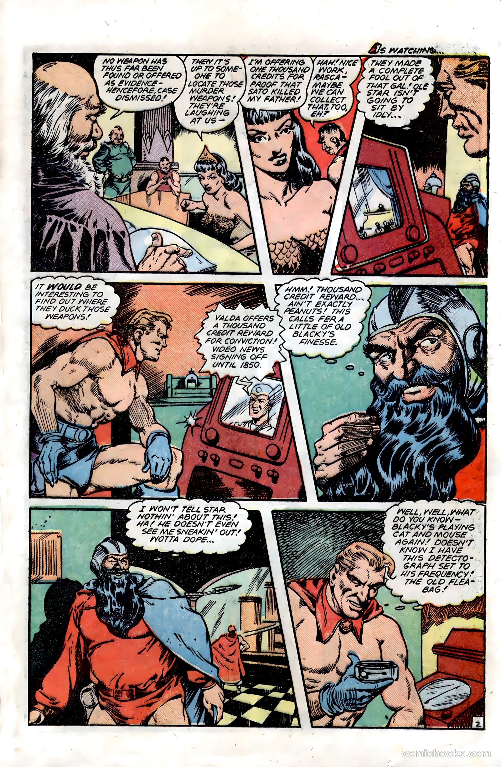 Planet Comics #54 (1948) — page 35 of 52