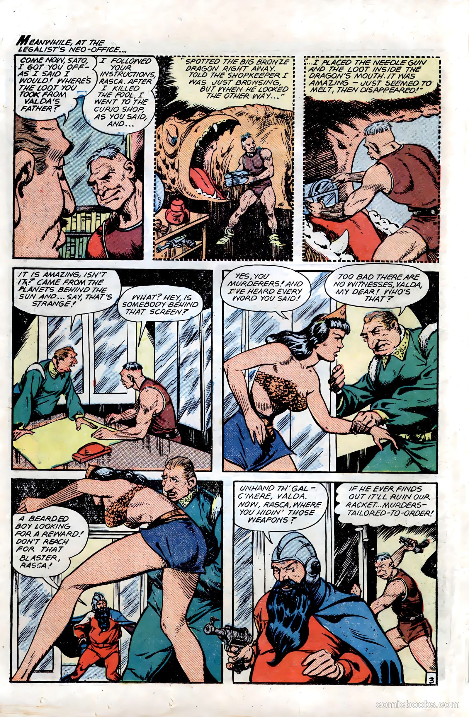 Planet Comics #54 (1948) — page 36 of 52
