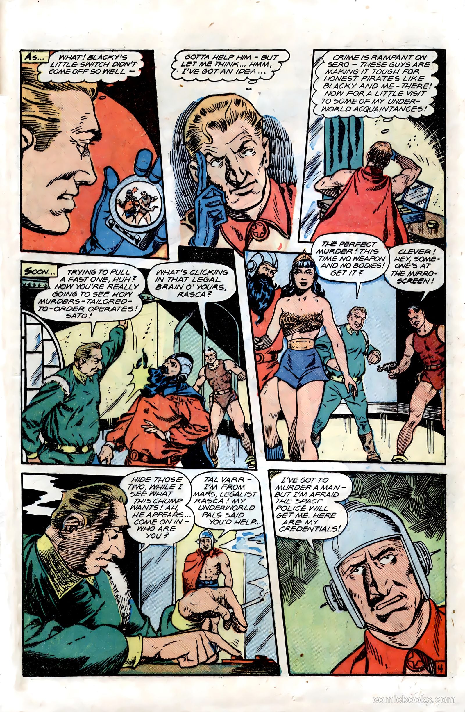 Planet Comics #54 (1948) — page 37 of 52