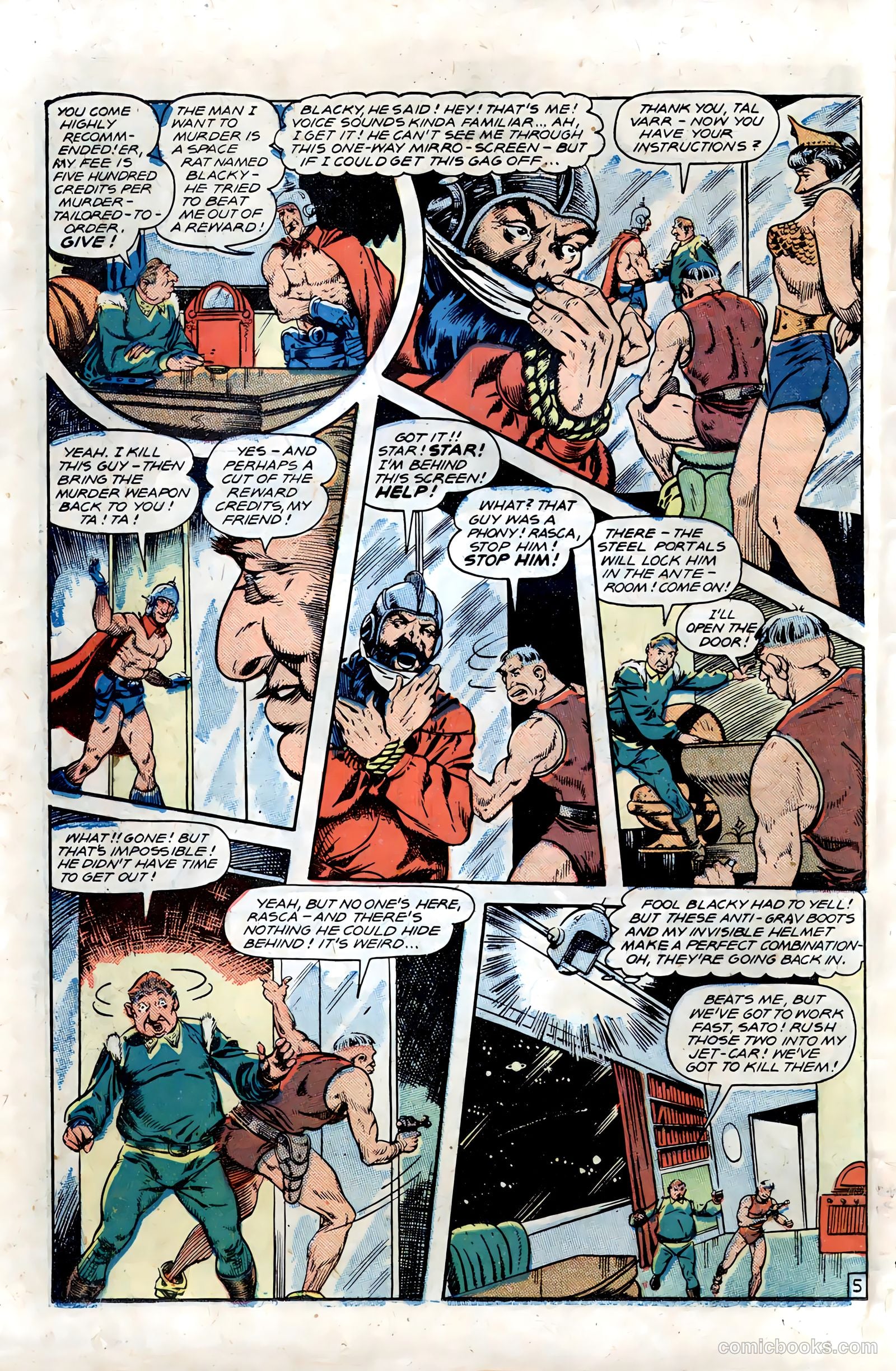 Planet Comics #54 (1948) — page 38 of 52