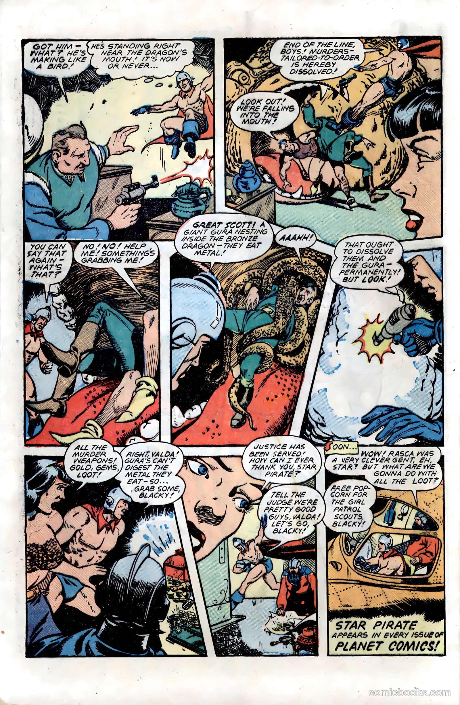 Planet Comics #54 (1948) — page 40 of 52