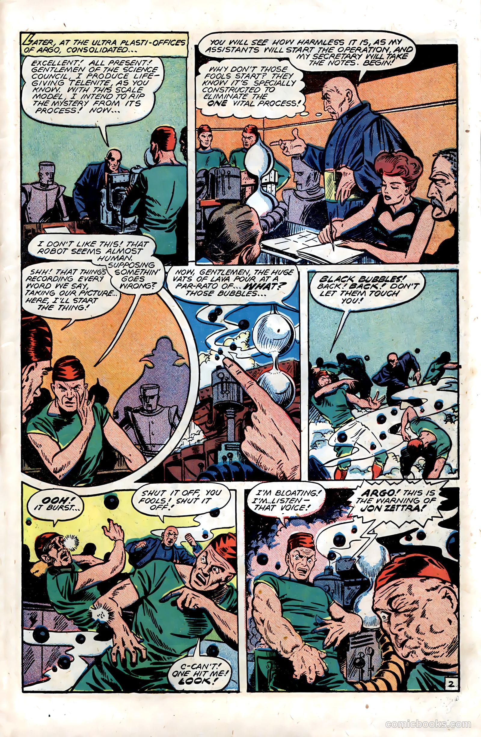 Planet Comics #54 (1948) — page 43 of 52
