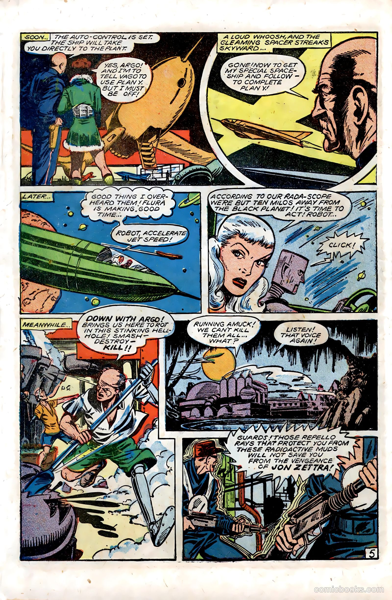 Planet Comics #54 (1948) — page 46 of 52