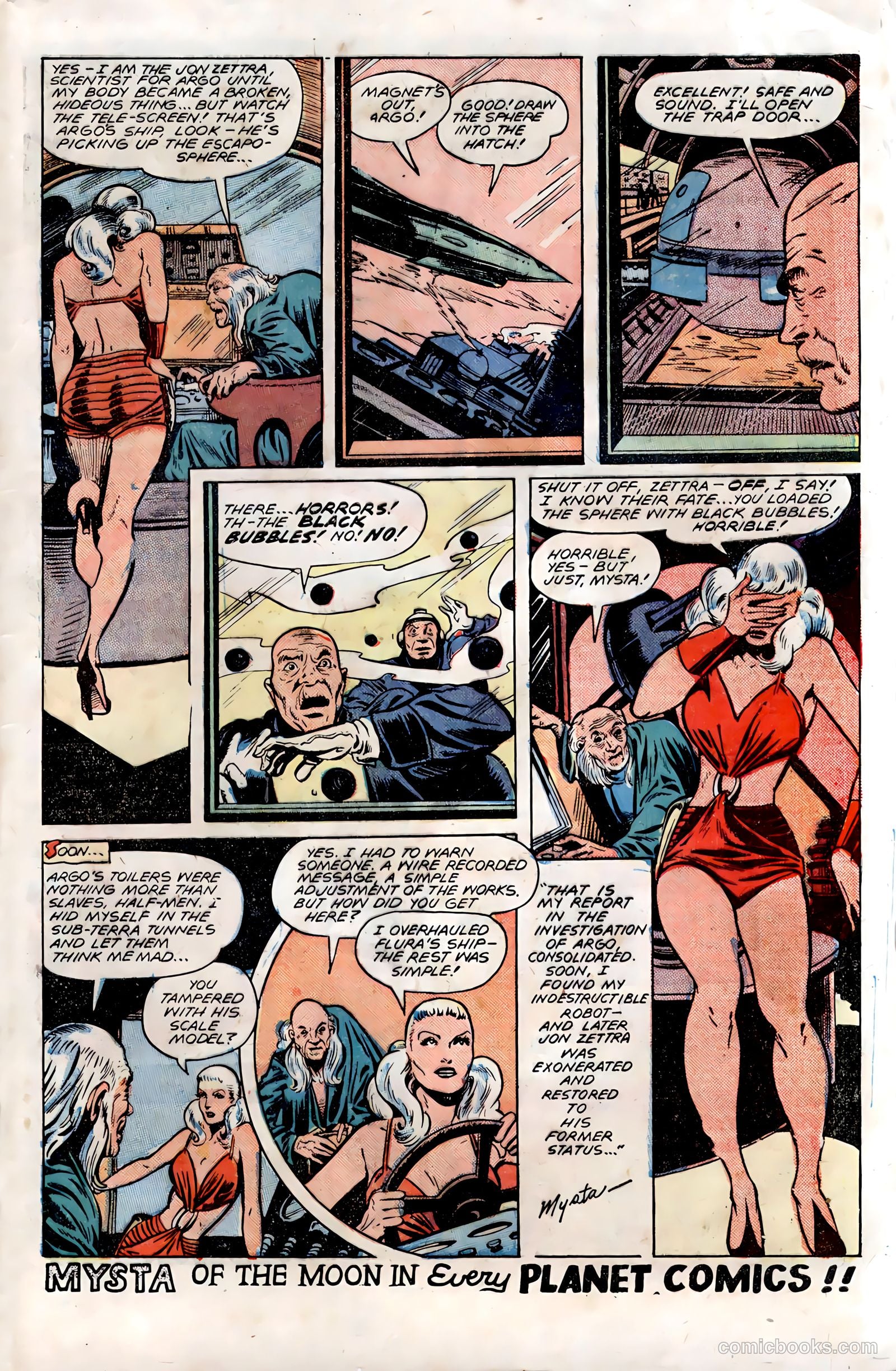 Planet Comics #54 (1948) — page 49 of 52