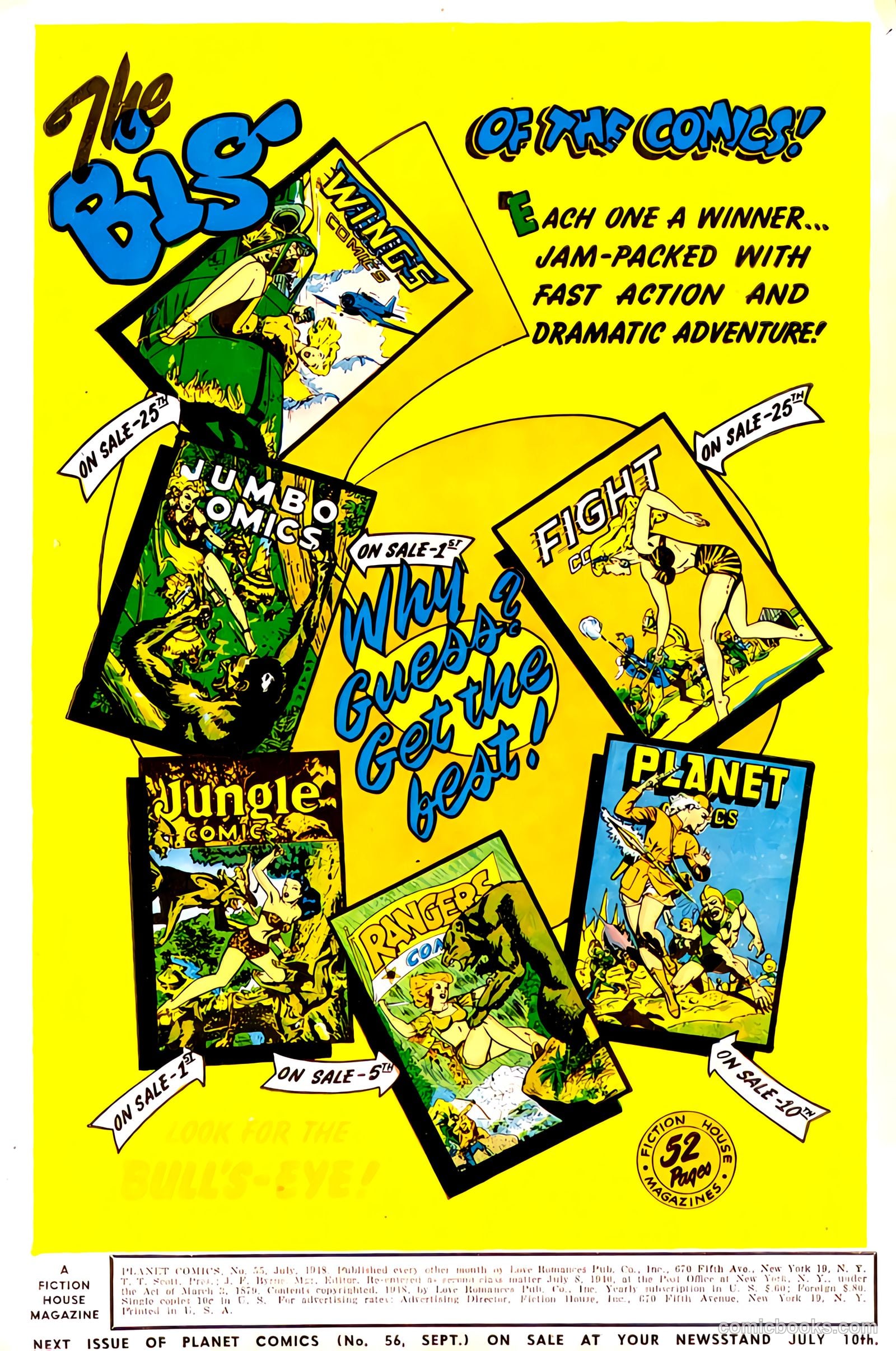 Planet Comics #55 (1948) — page 3 of 53