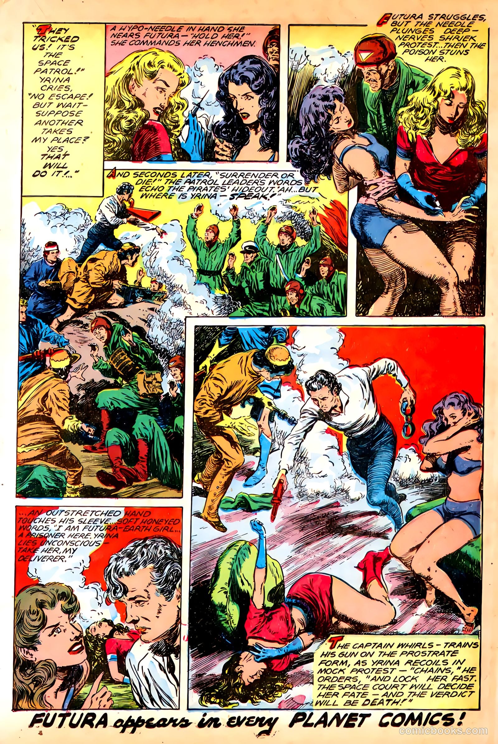 Planet Comics #55 (1948) — page 20 of 53