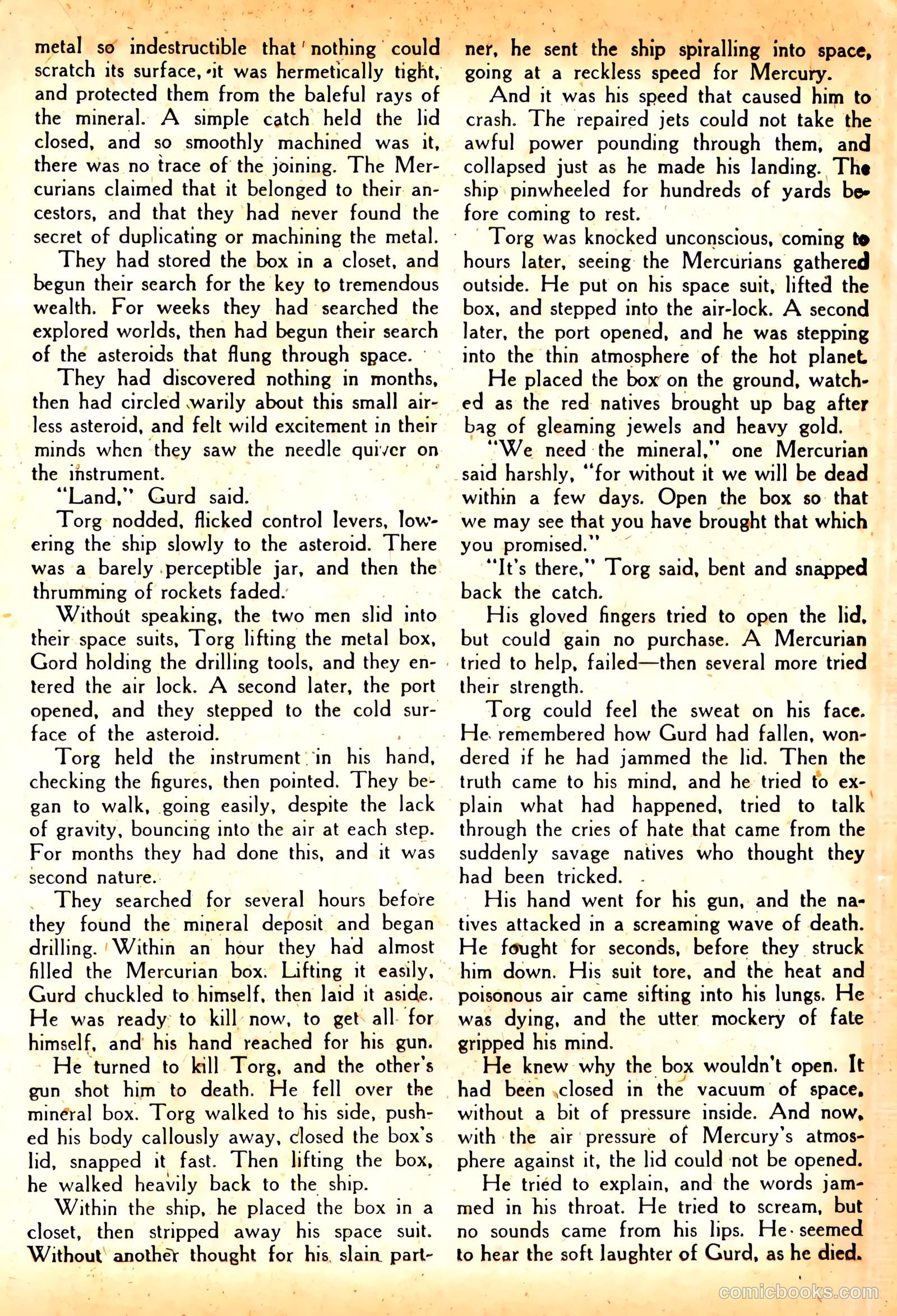 Planet Comics #55 (1948) — page 22 of 53