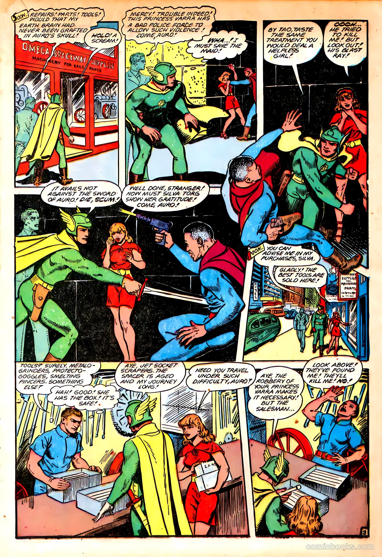 Planet Comics #55 (1948) — page 24 of 53