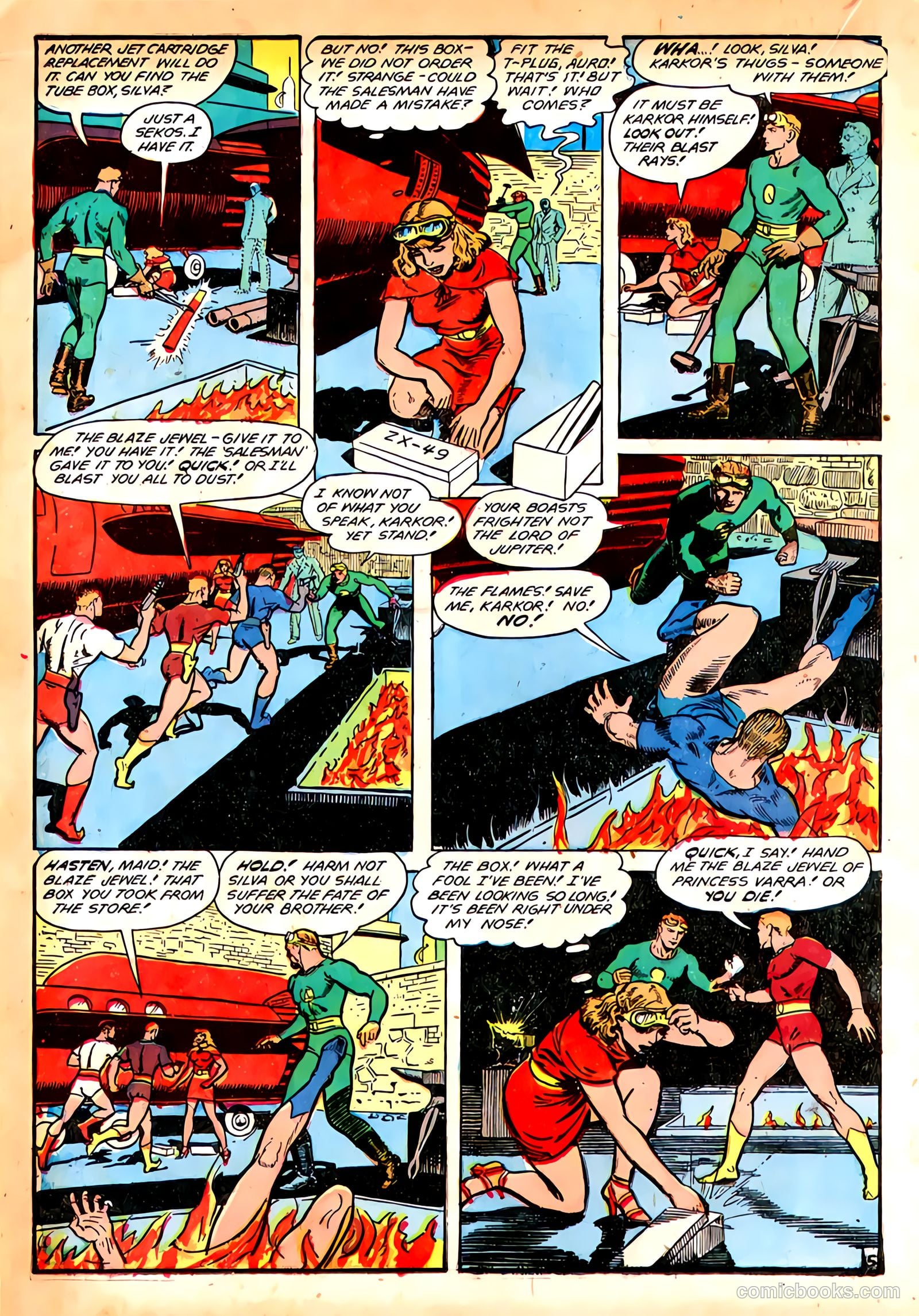 Planet Comics #55 (1948) — page 27 of 53