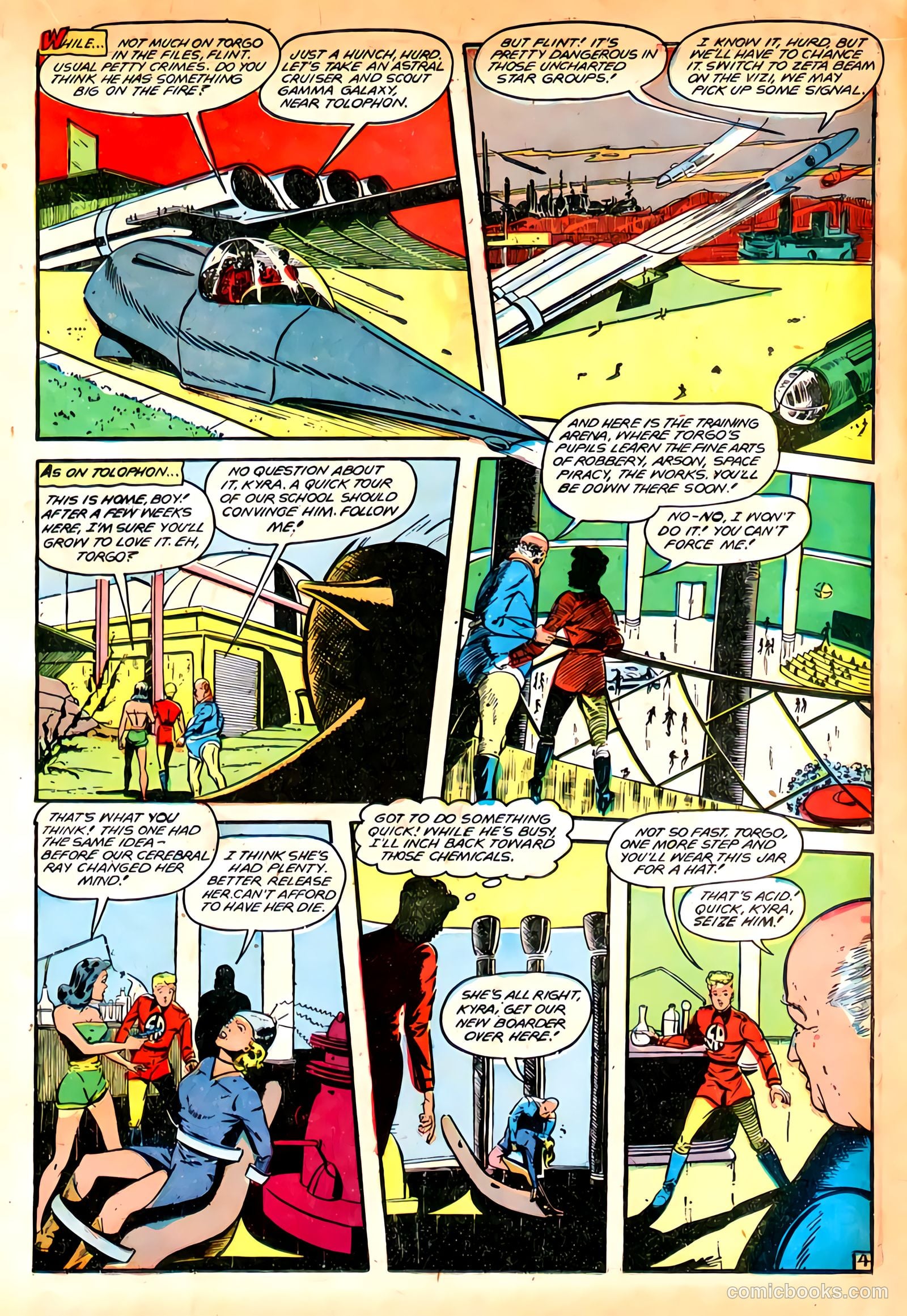 Planet Comics #55 (1948) — page 32 of 53