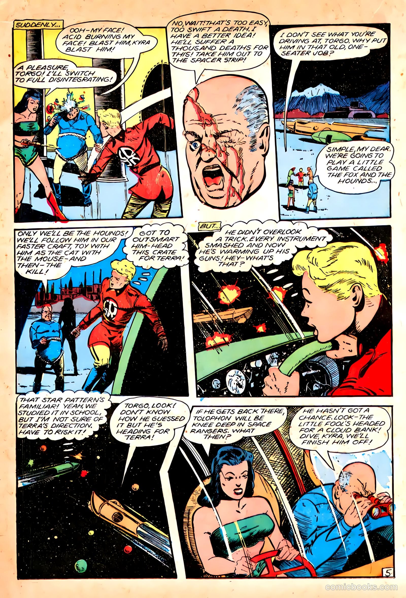 Planet Comics #55 (1948) — page 33 of 53