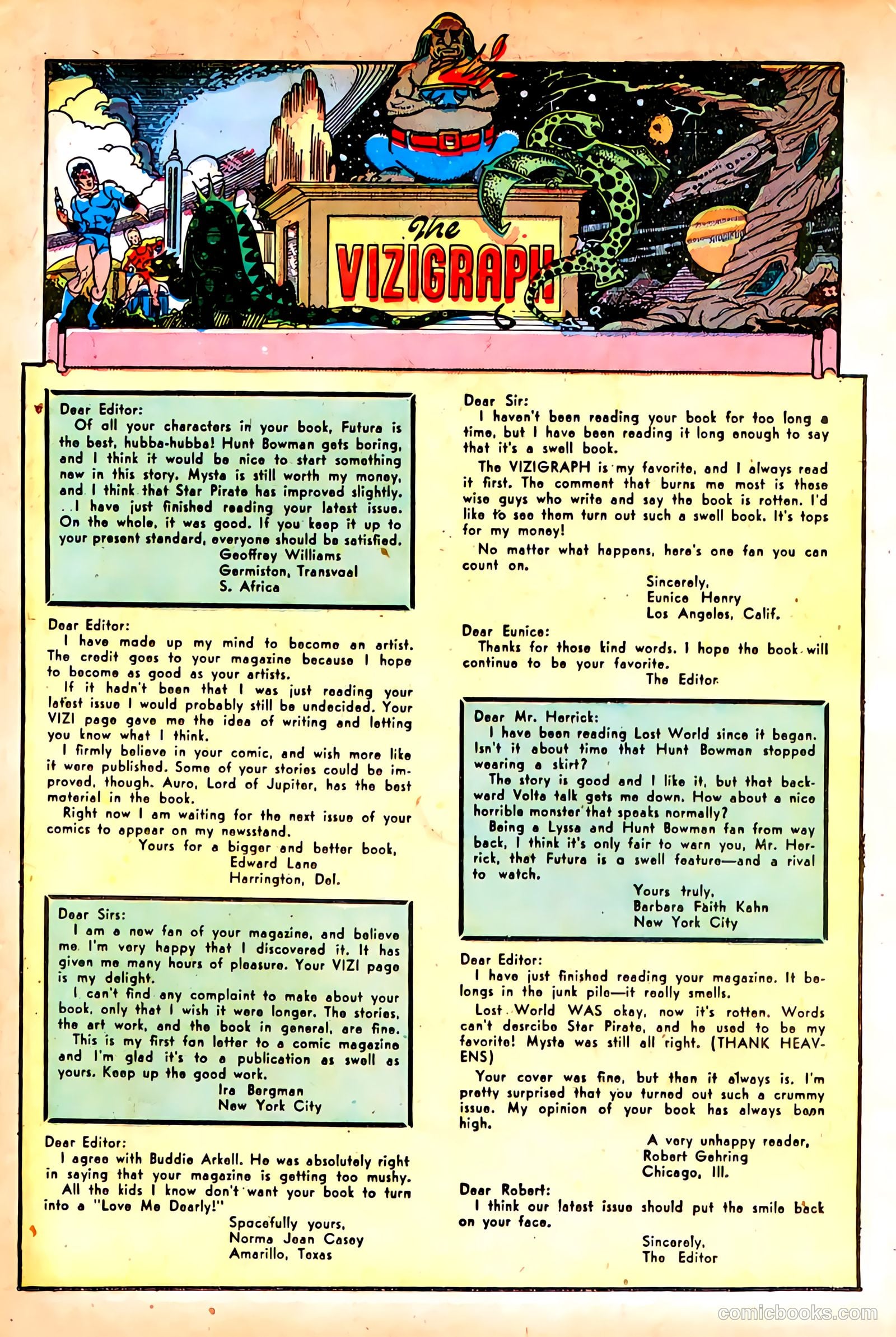 Planet Comics #55 (1948) — page 35 of 53