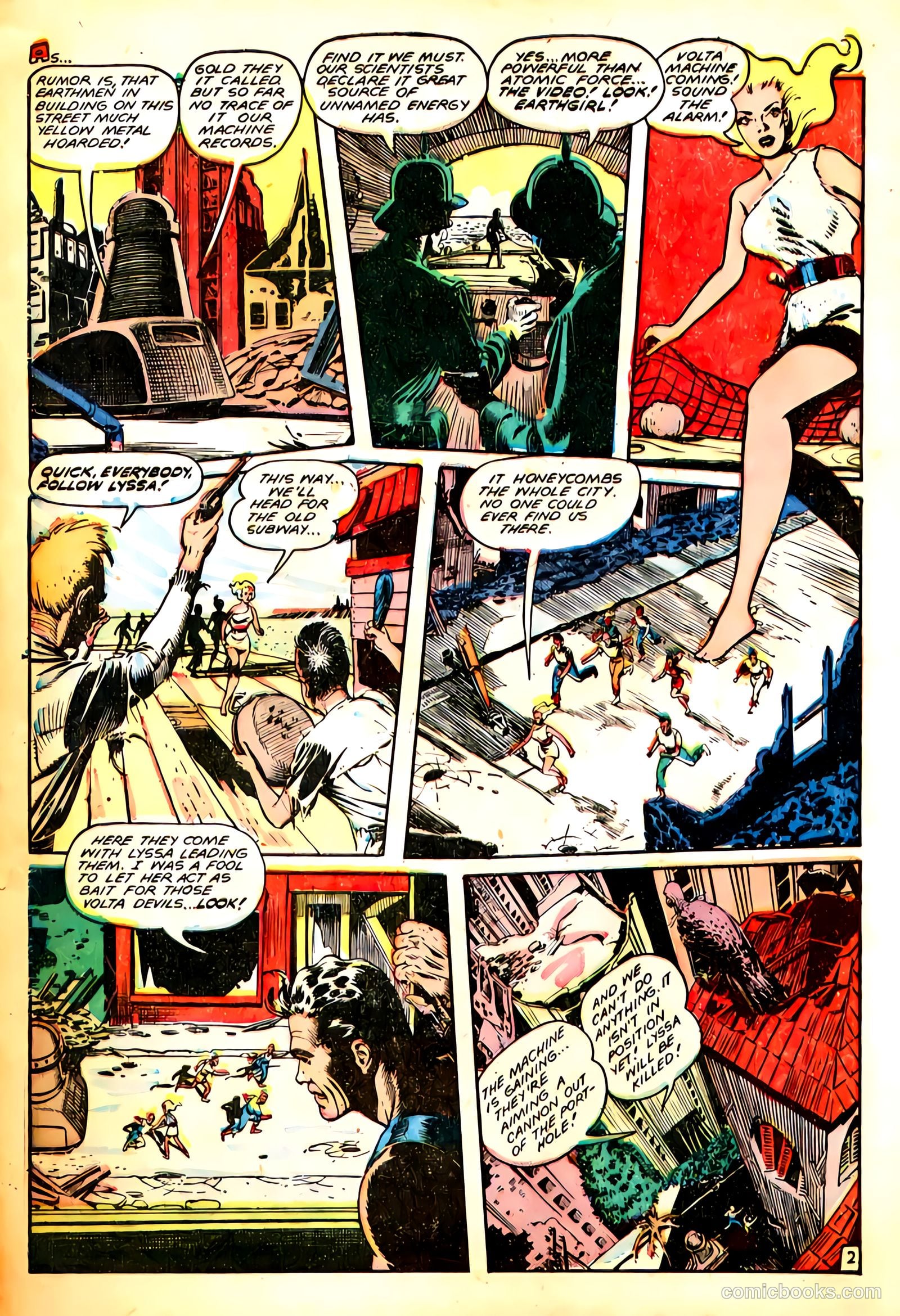 Planet Comics #56 (1948) — page 4 of 52
