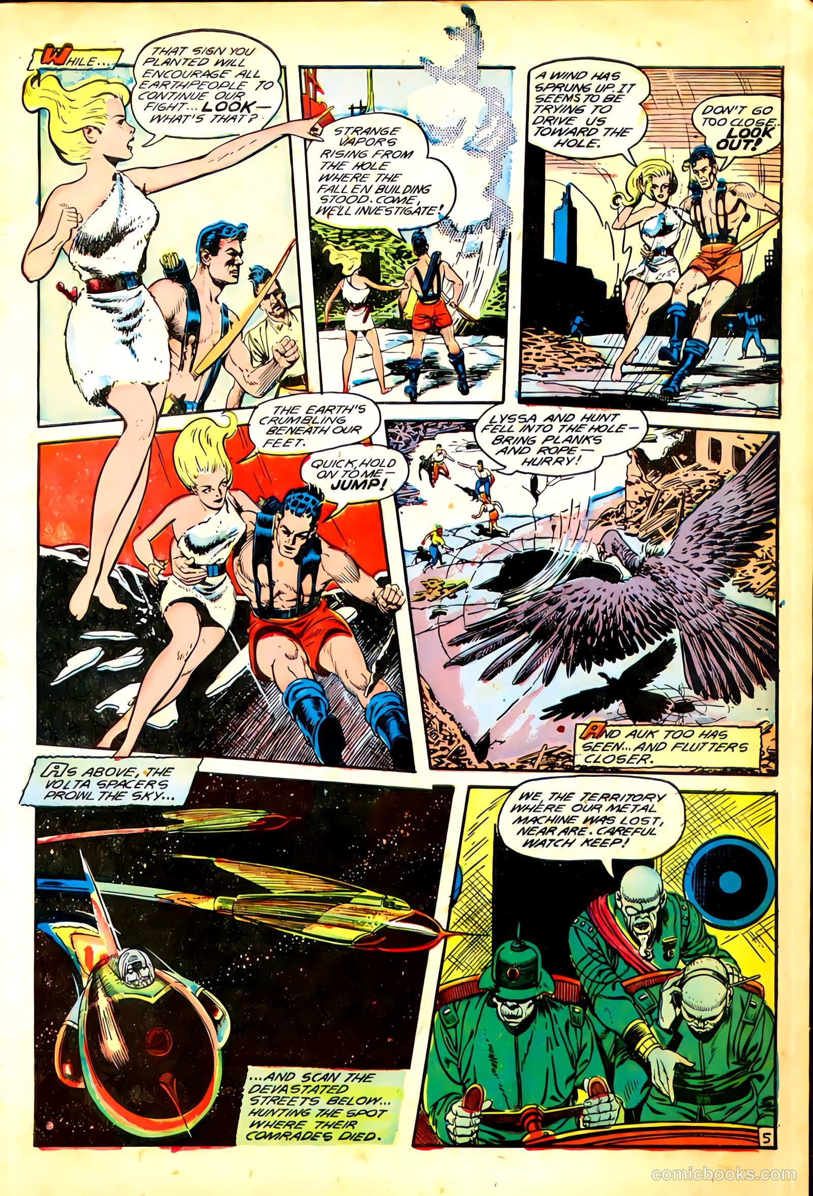 Planet Comics #56 (1948) — page 7 of 52