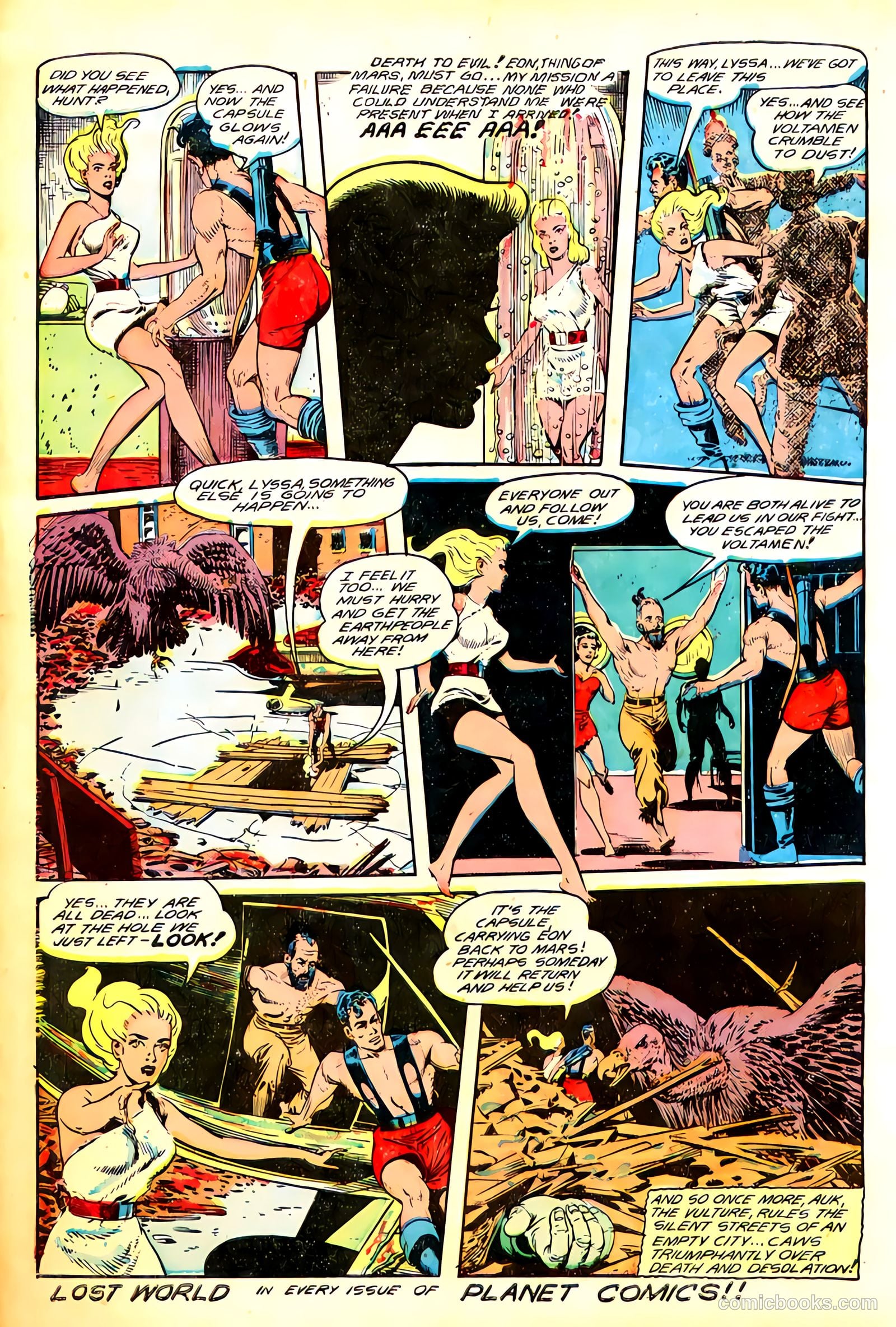Planet Comics #56 (1948) — page 12 of 52