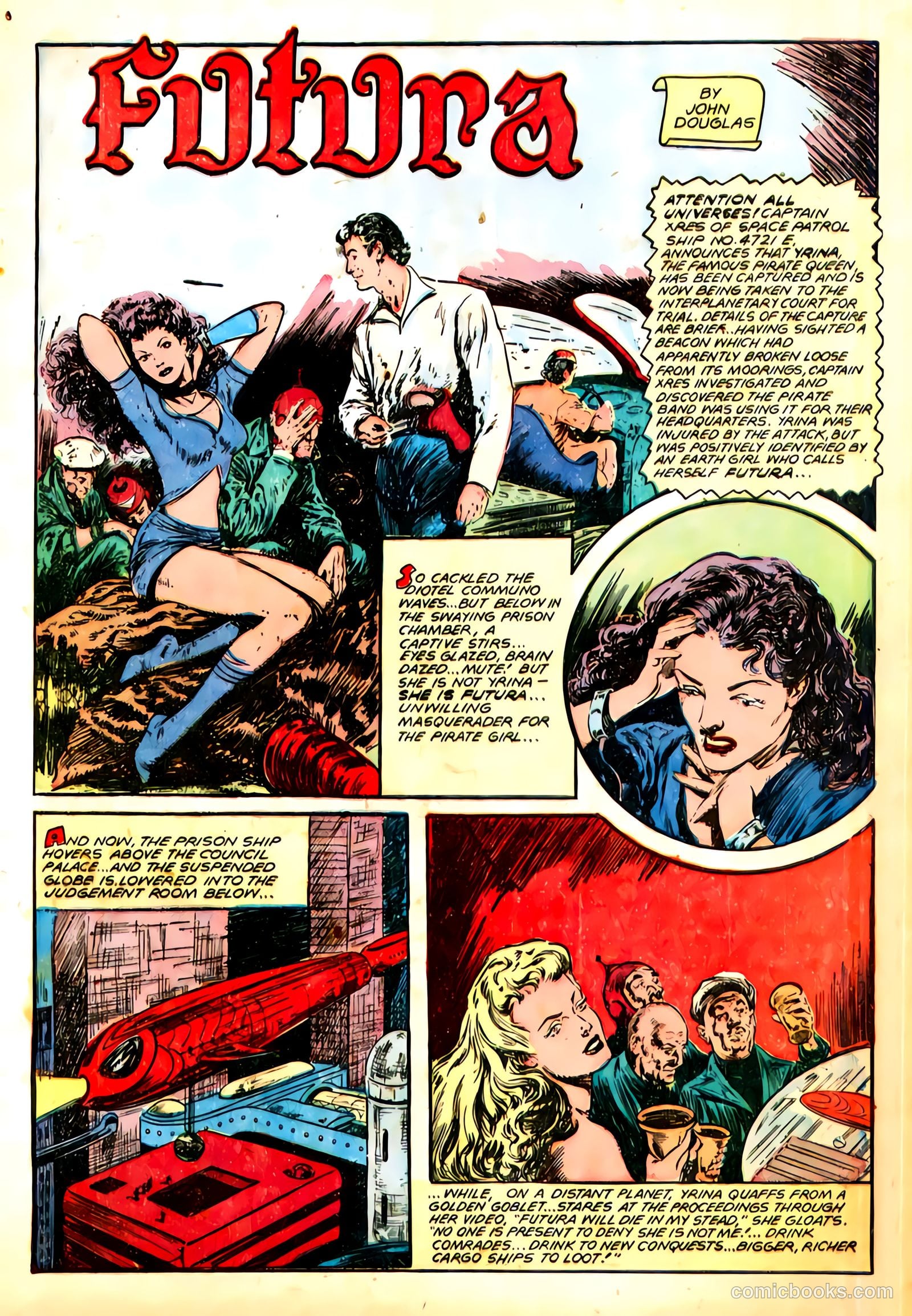 Planet Comics #56 (1948) — page 13 of 52