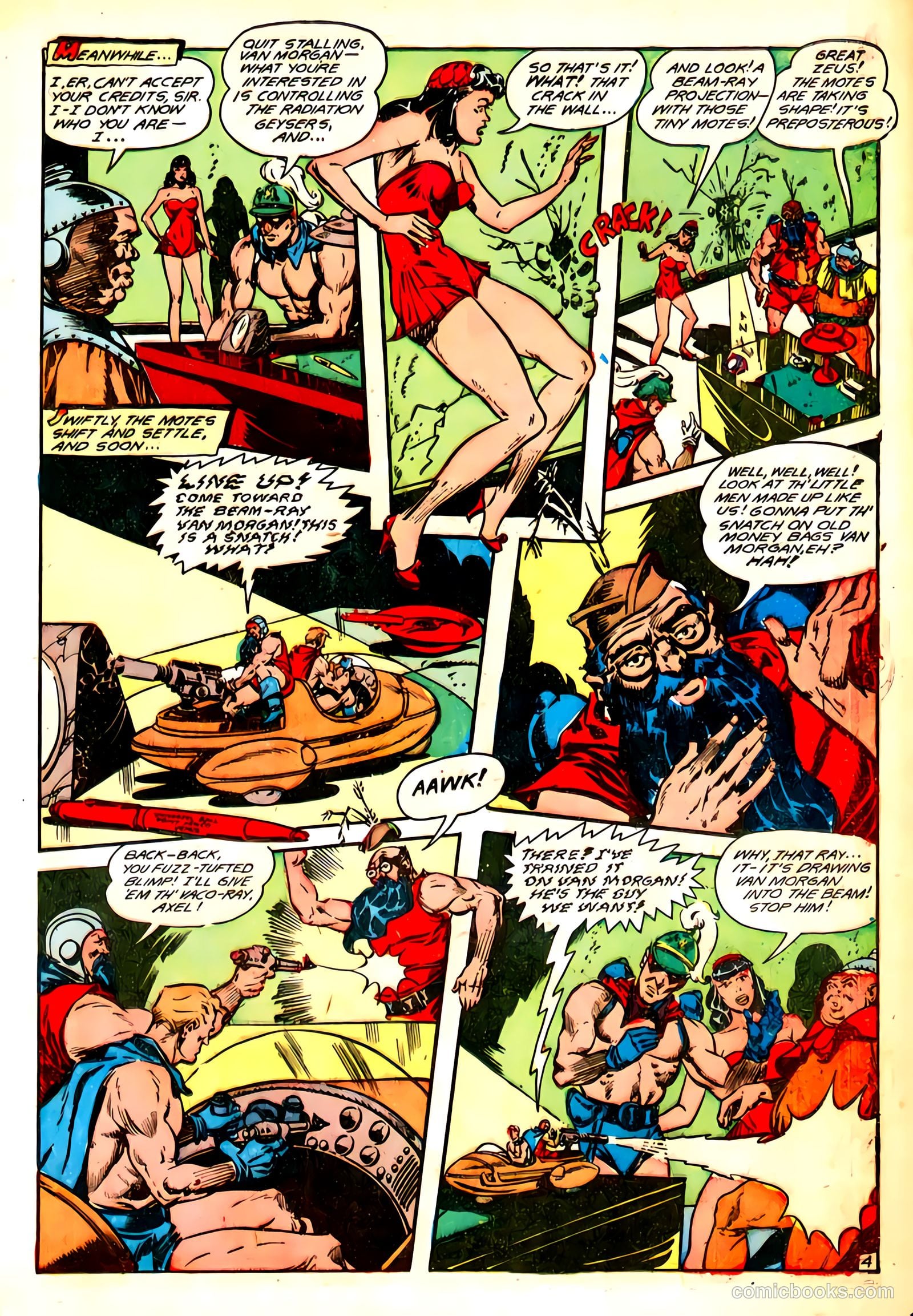Planet Comics #56 (1948) — page 35 of 52