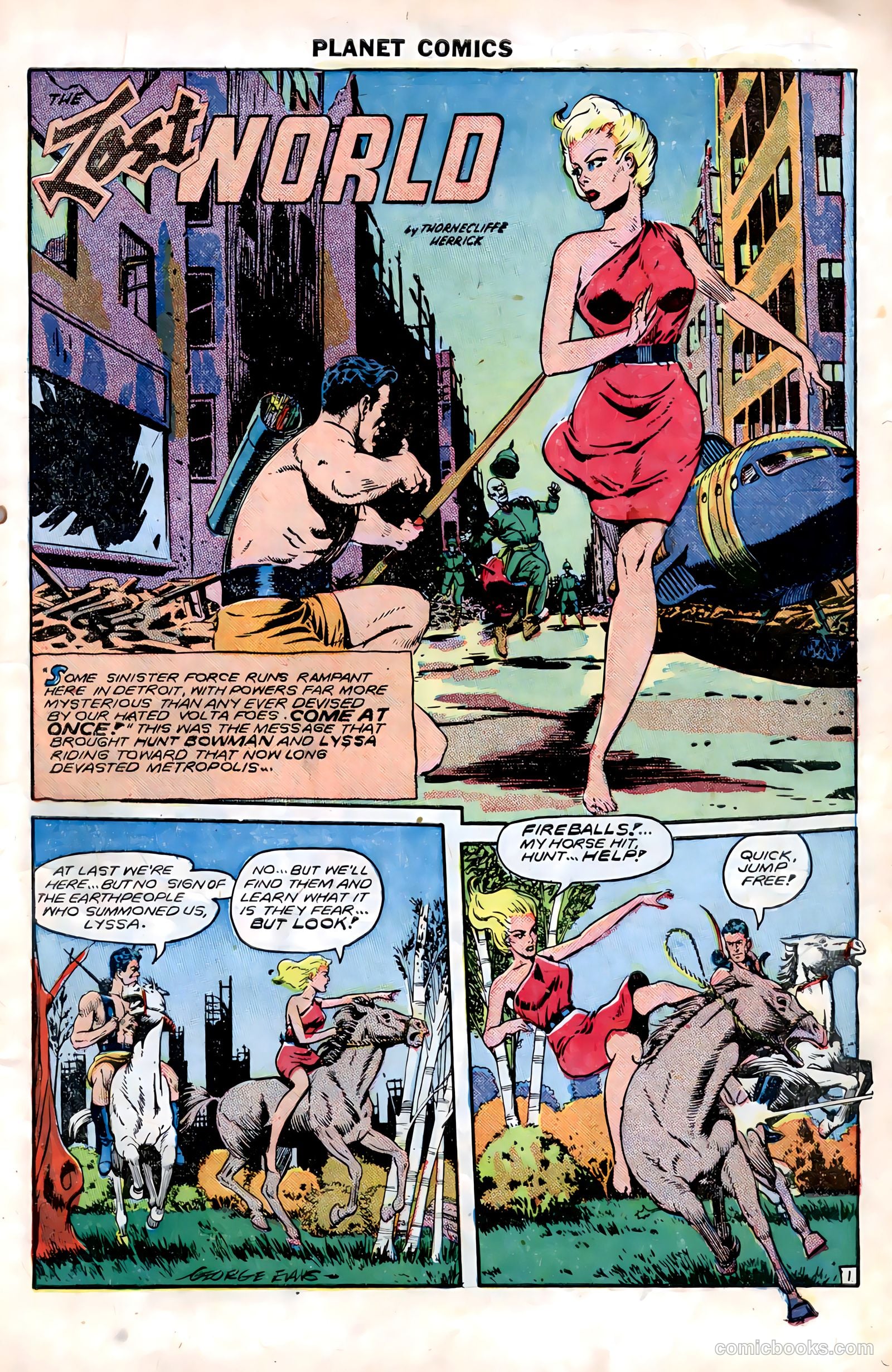 Planet Comics #57 (1948) — page 3 of 52