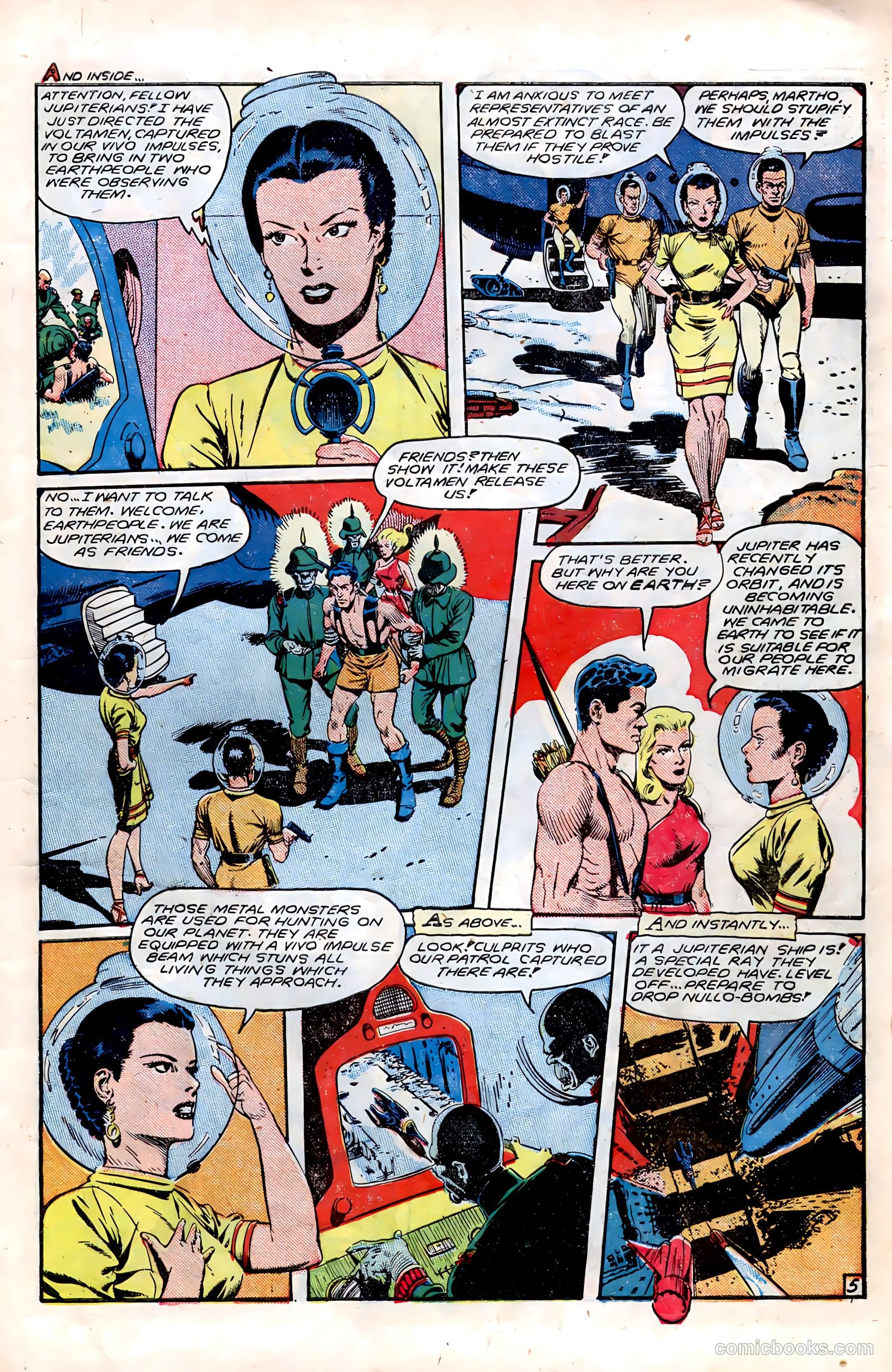 Planet Comics #57 (1948) — page 7 of 52