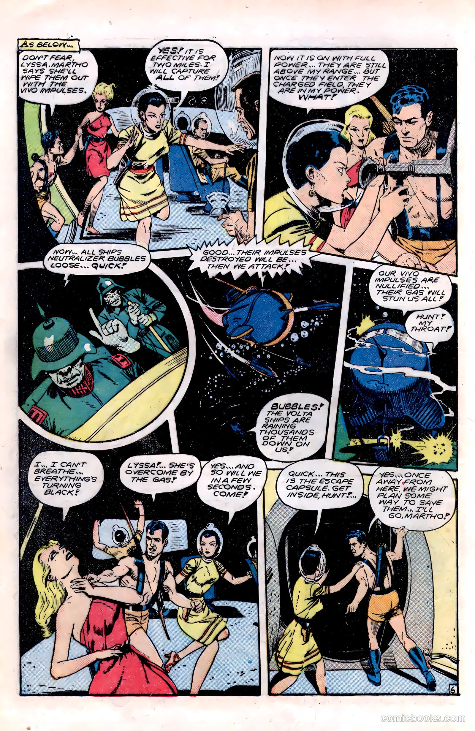 Planet Comics #57 (1948) — page 8 of 52