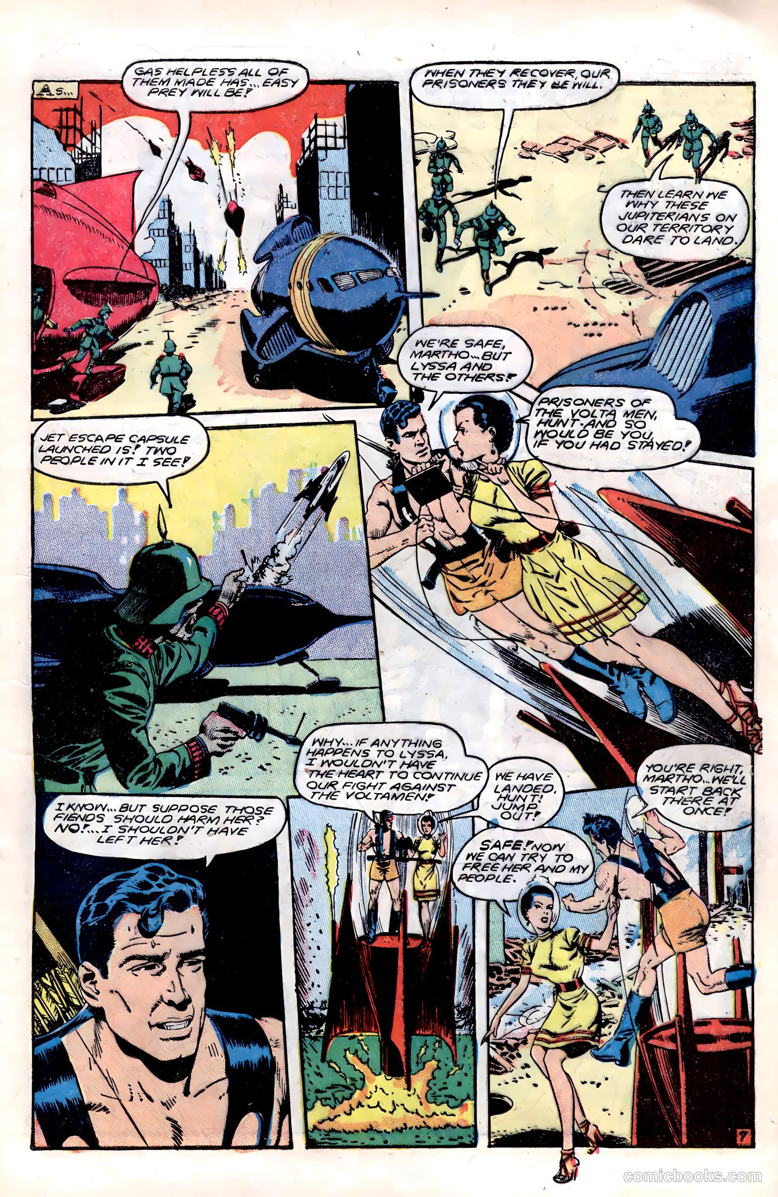 Planet Comics #57 (1948) — page 9 of 52
