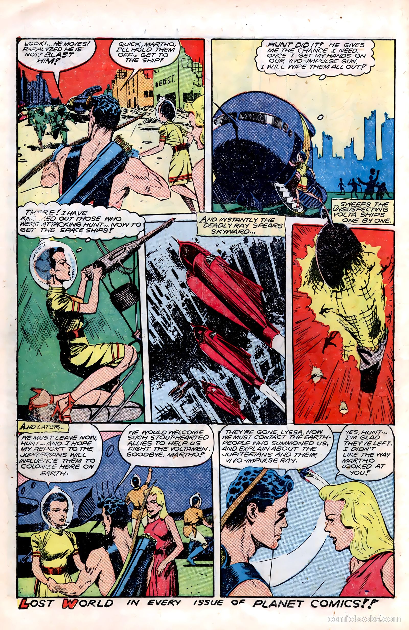 Planet Comics #57 (1948) — page 12 of 52