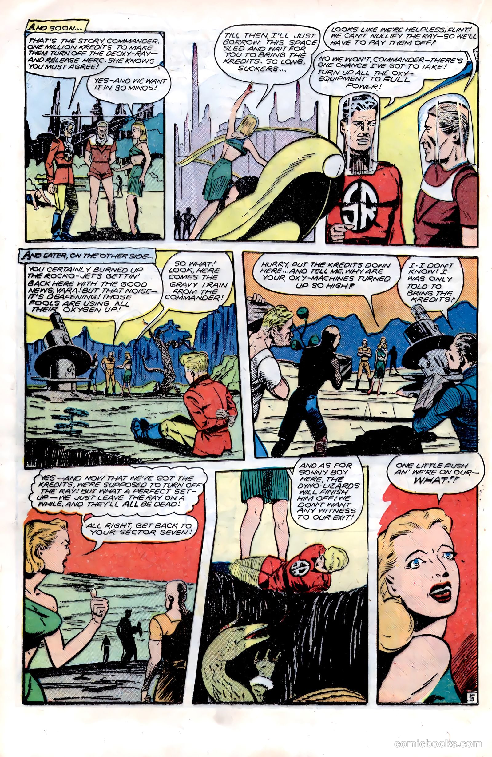 Planet Comics #57 (1948) — page 32 of 52