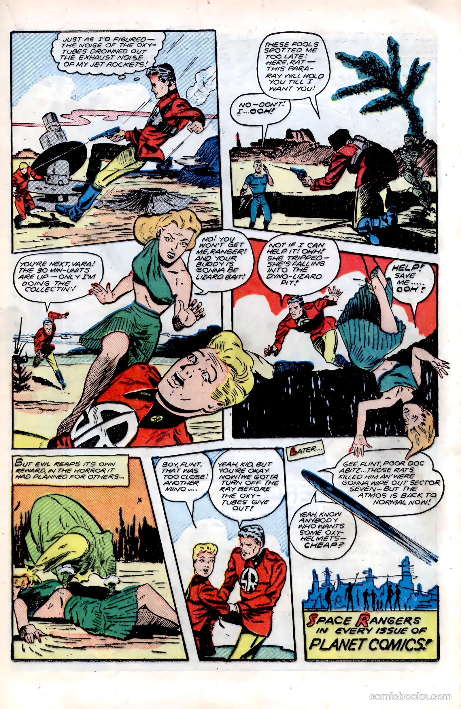 Planet Comics #57 (1948) — page 33 of 52