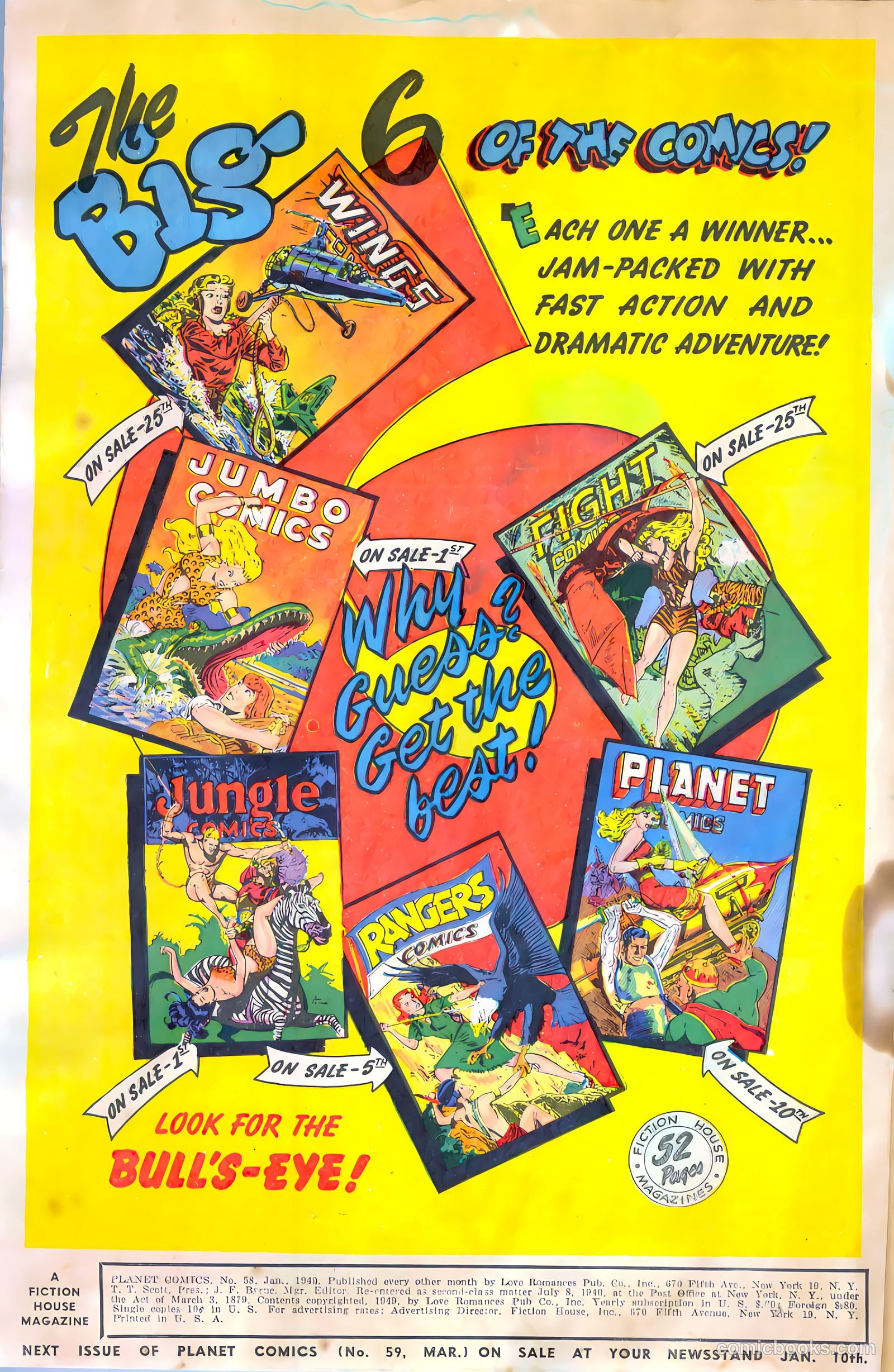 Planet Comics #58 (1949) — page 2 of 52