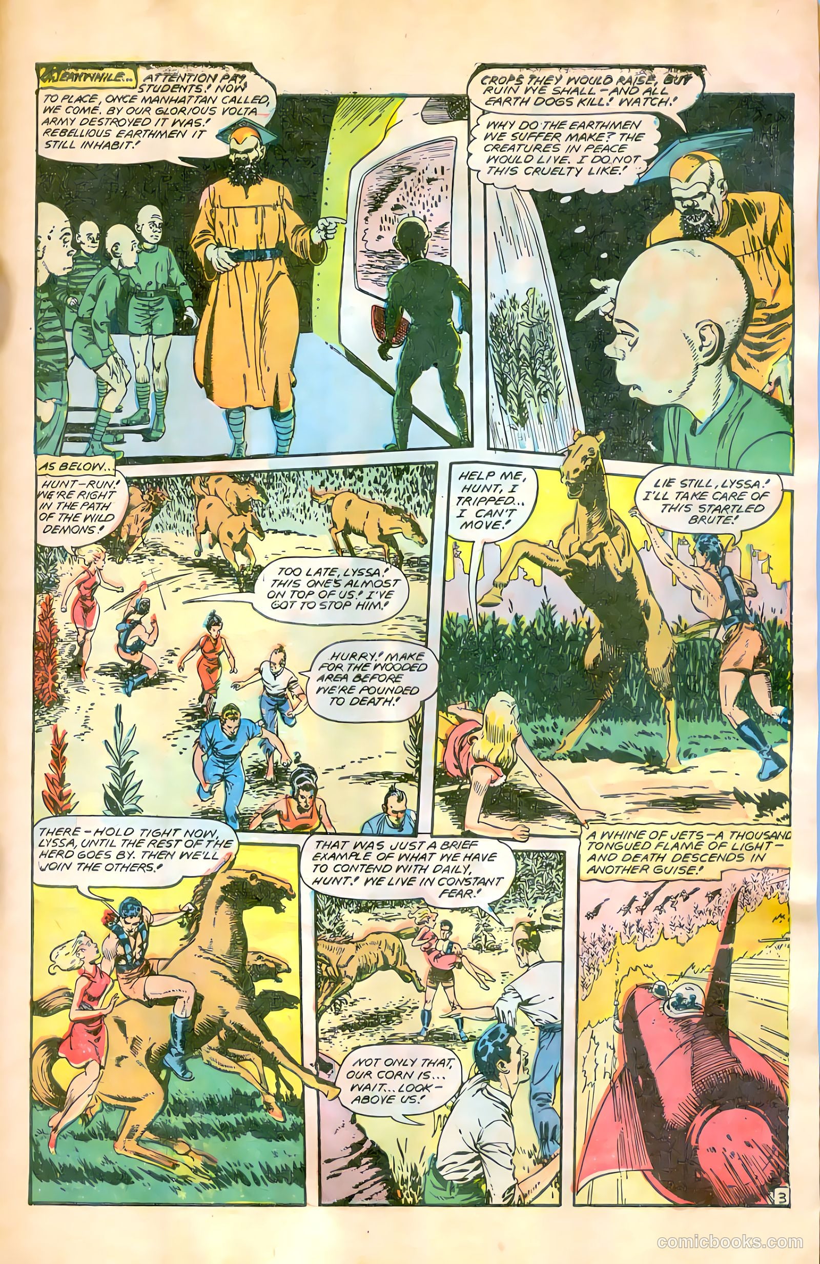 Planet Comics #58 (1949) — page 5 of 52