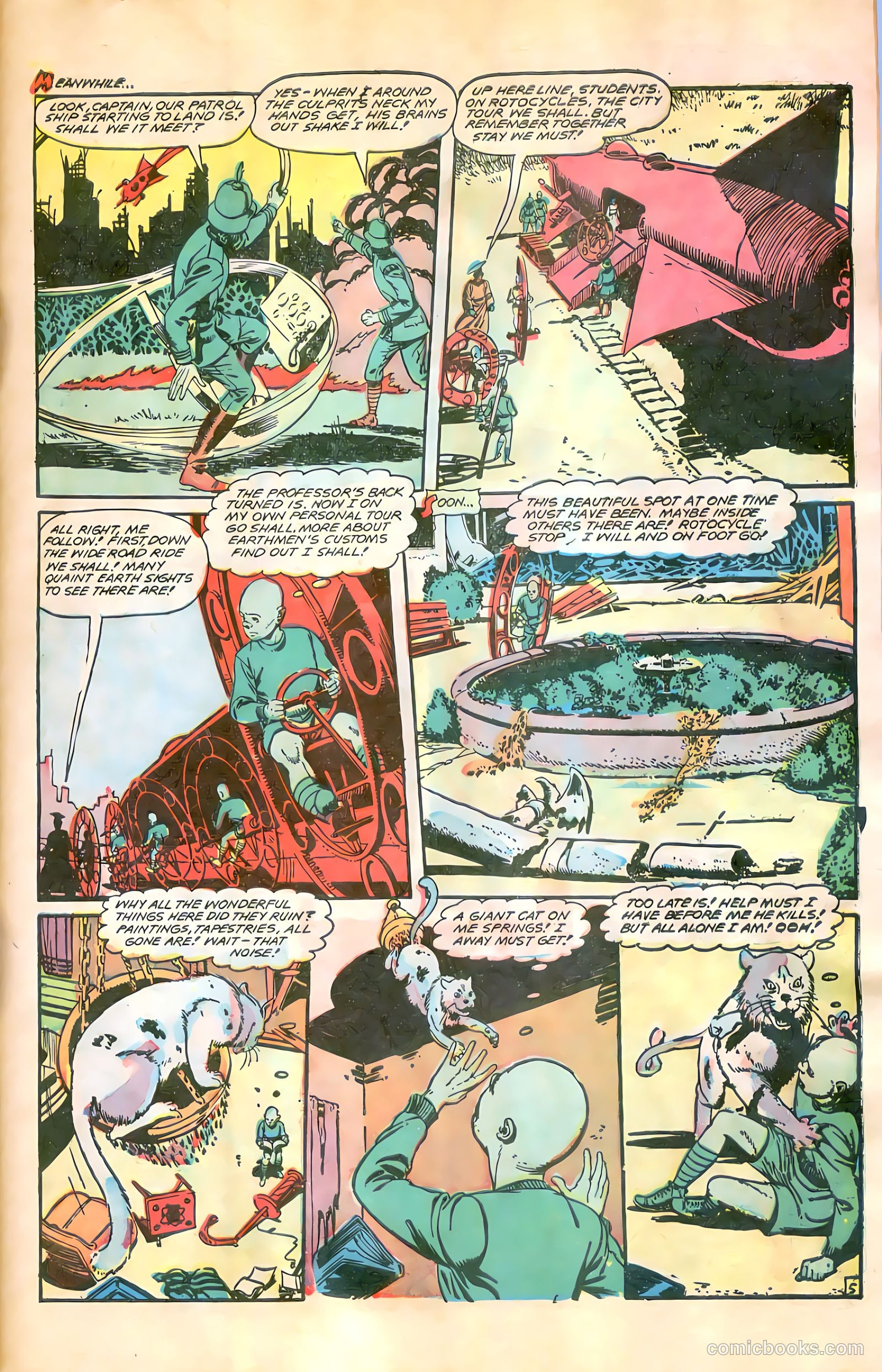 Planet Comics #58 (1949) — page 7 of 52