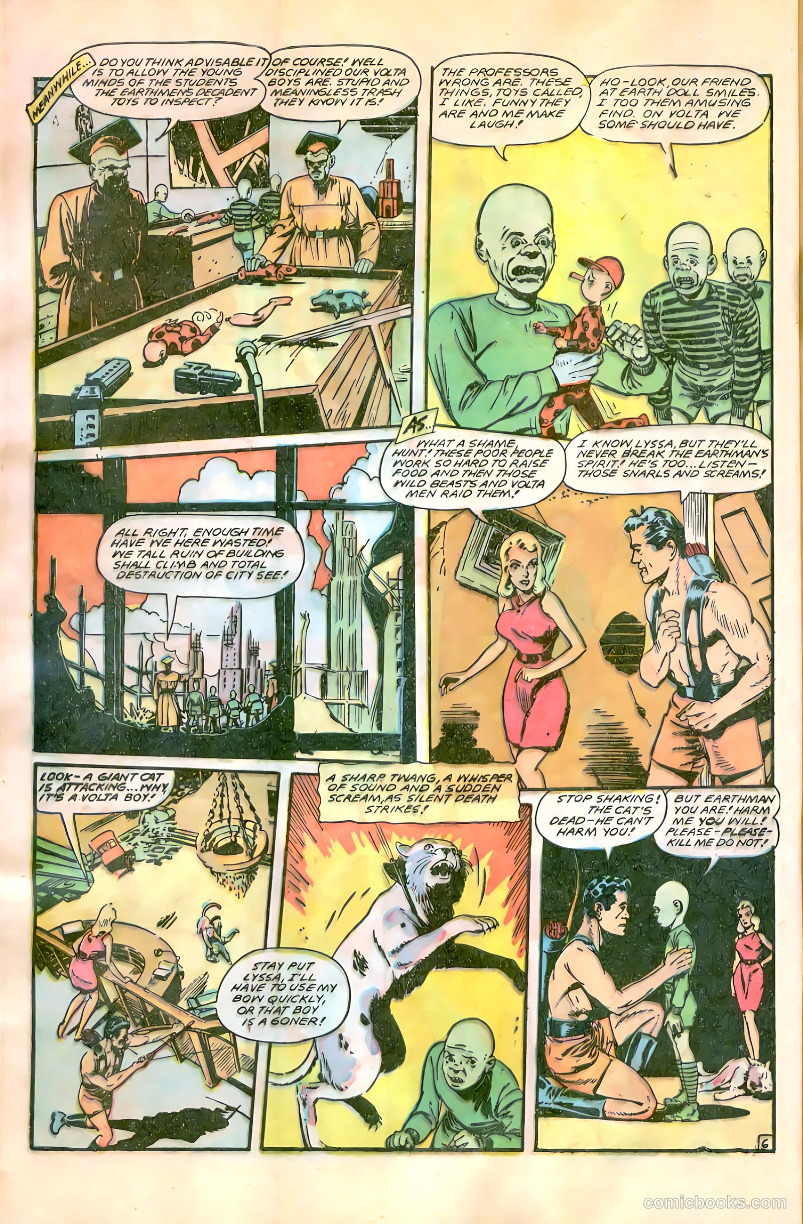 Planet Comics #58 (1949) — page 8 of 52