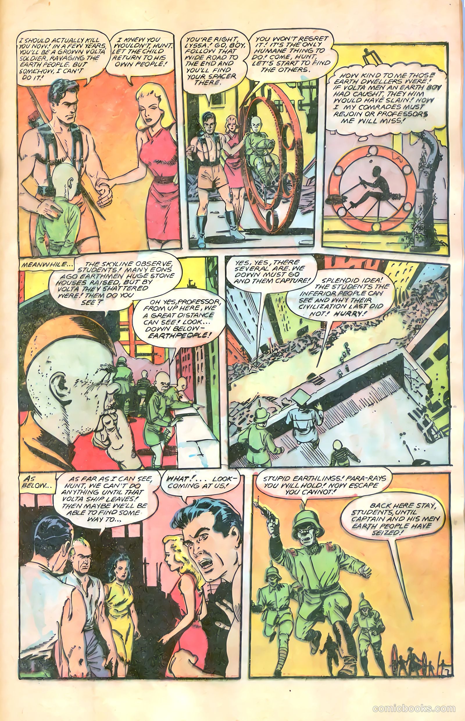 Planet Comics #58 (1949) — page 9 of 52