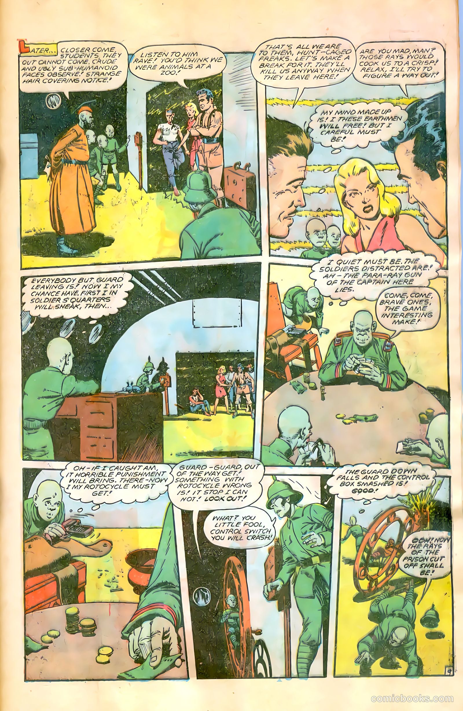 Planet Comics #58 (1949) — page 11 of 52