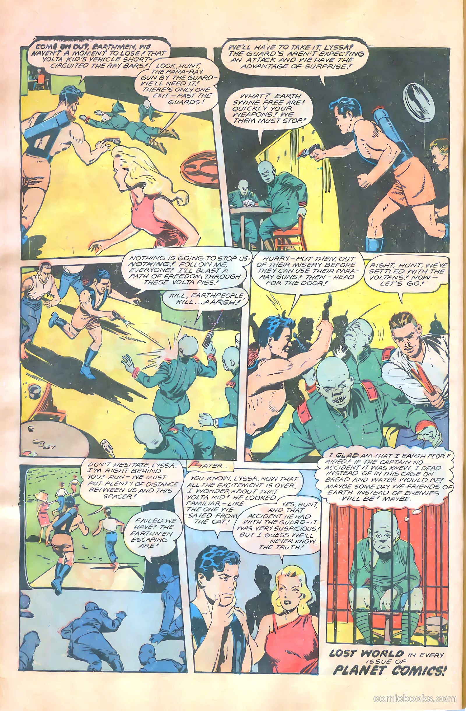 Planet Comics #58 (1949) — page 12 of 52