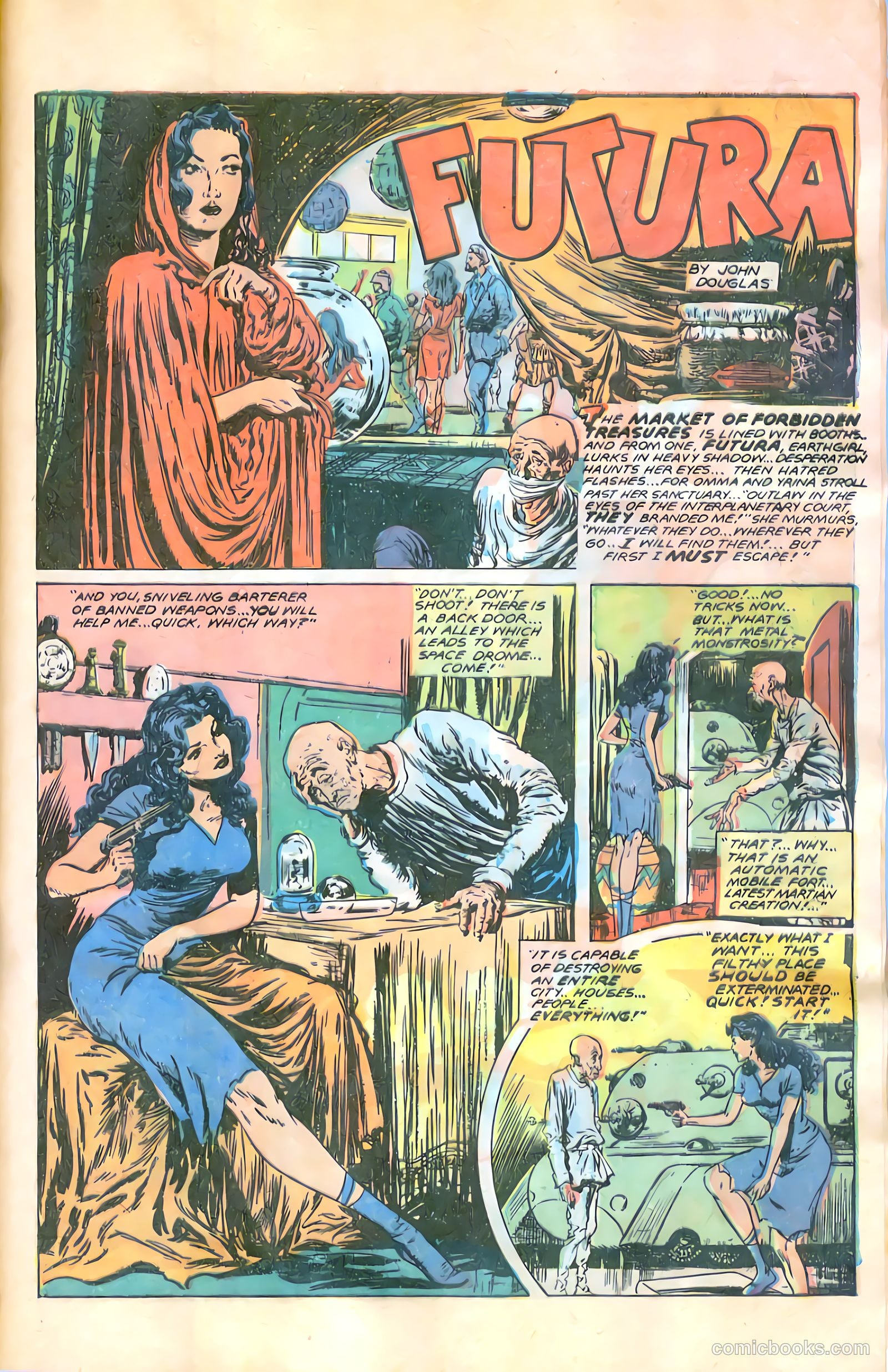 Planet Comics #58 (1949) — page 13 of 52