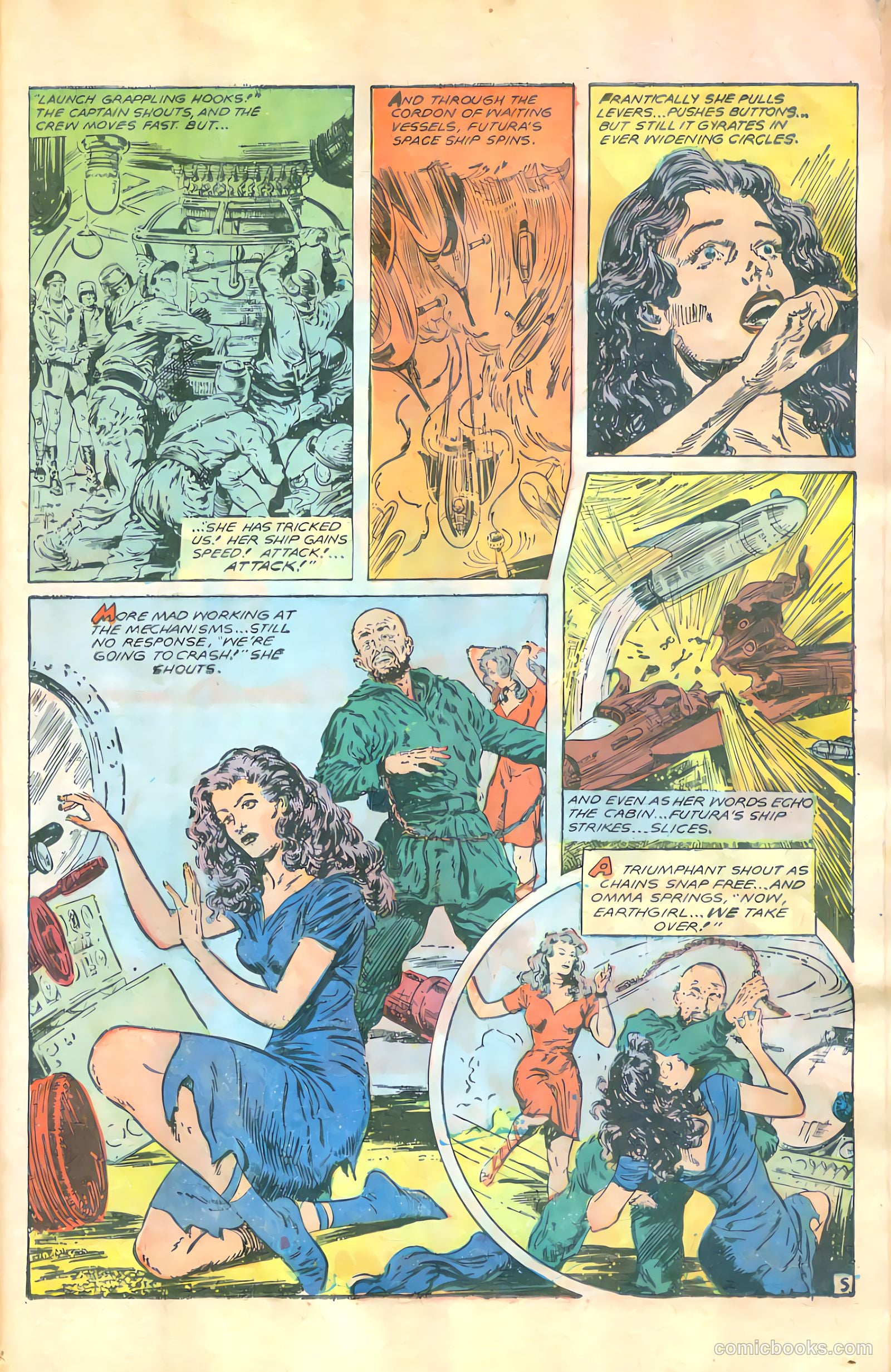 Planet Comics #58 (1949) — page 17 of 52