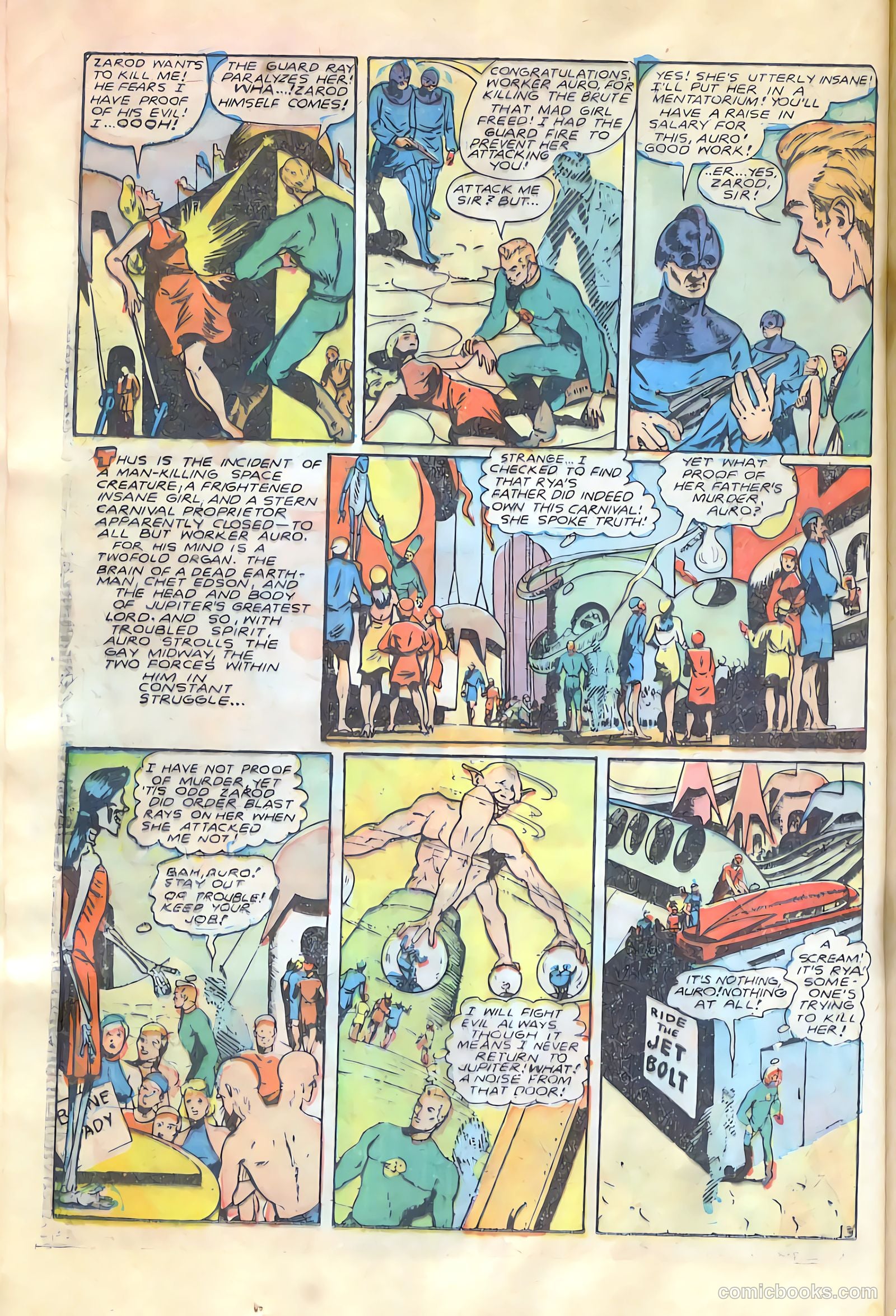 Planet Comics #58 (1949) — page 30 of 52