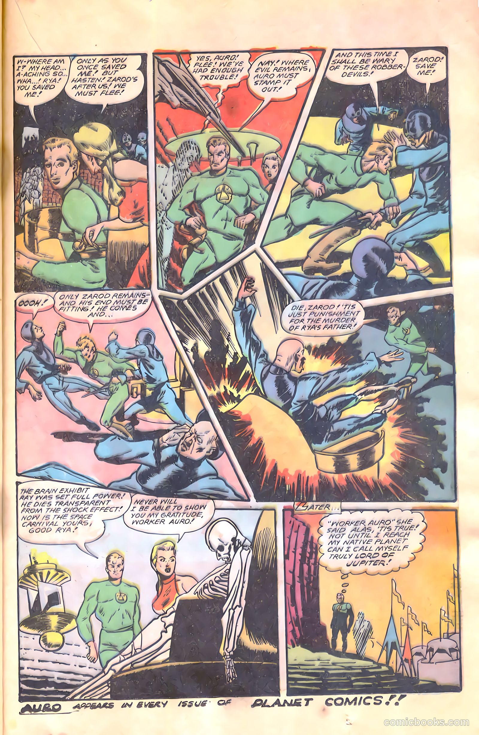 Planet Comics #58 (1949) — page 33 of 52