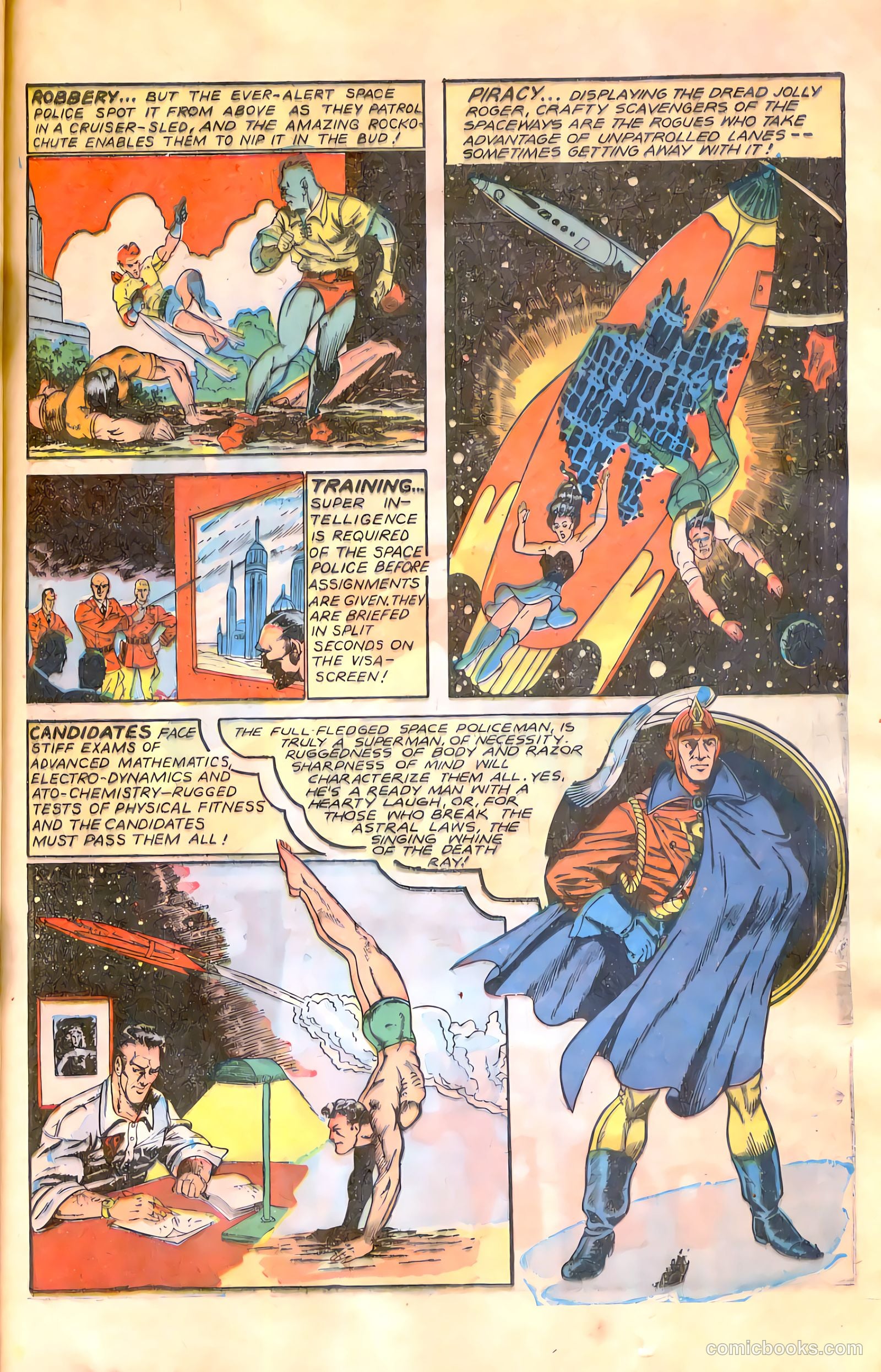 Planet Comics #58 (1949) — page 35 of 52