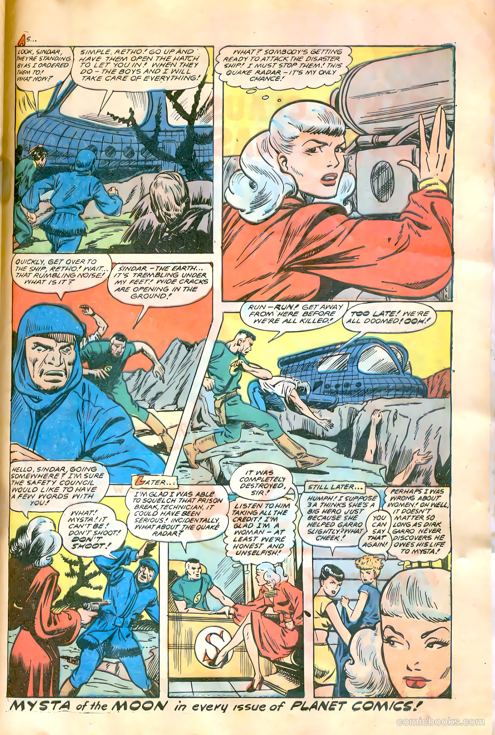 Planet Comics #58 (1949) — page 49 of 52